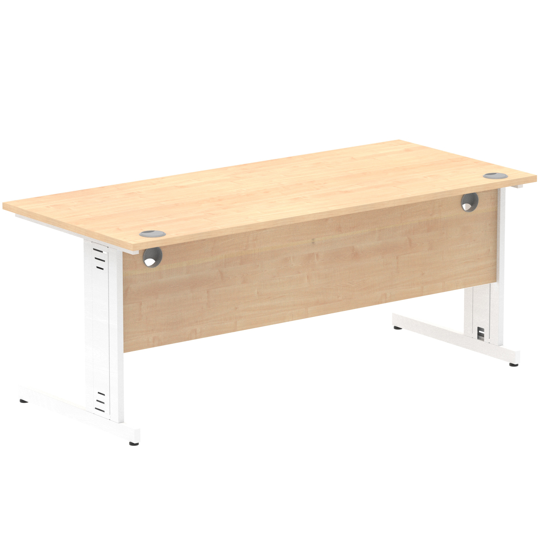 Maple / White Frame