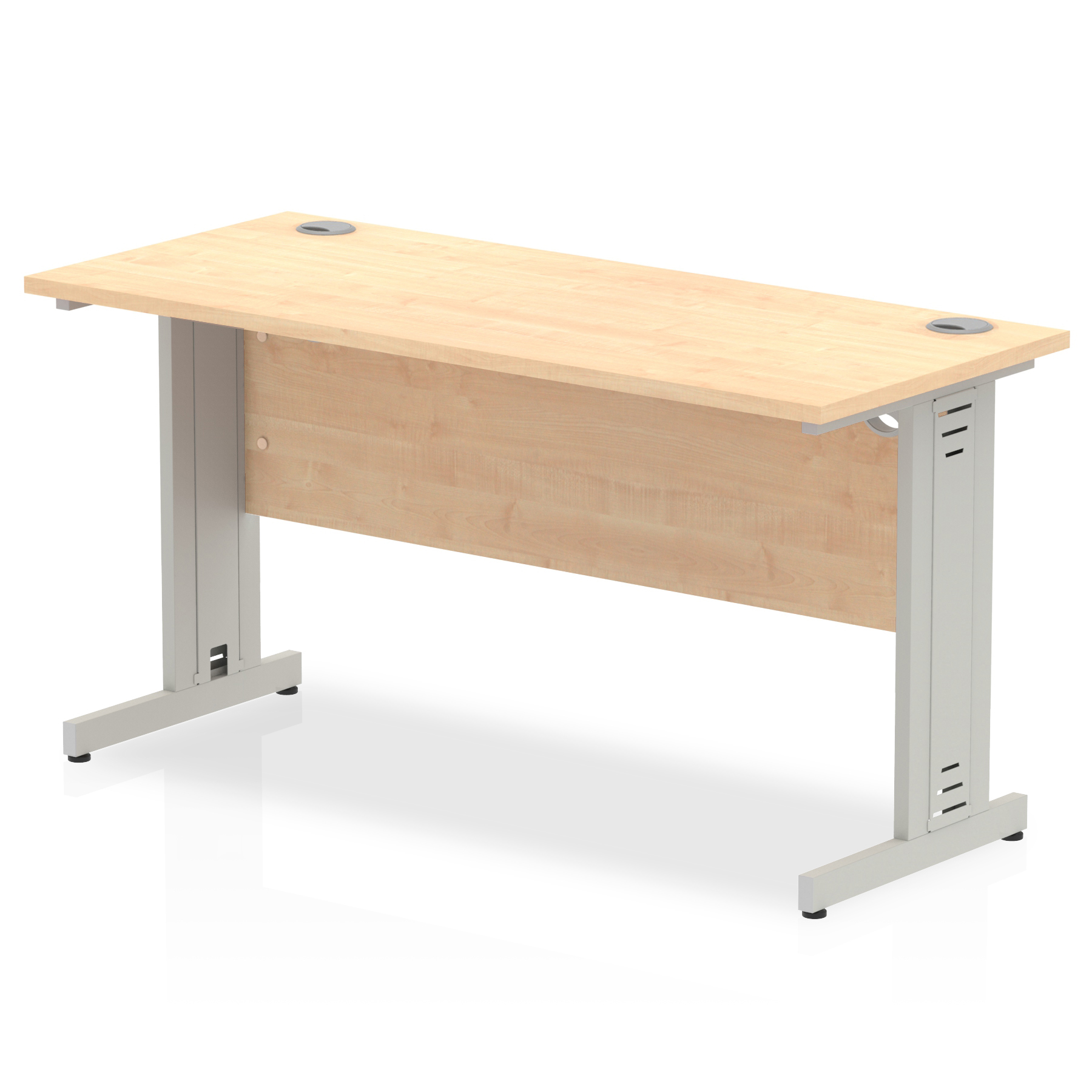 Maple / Silver Frame