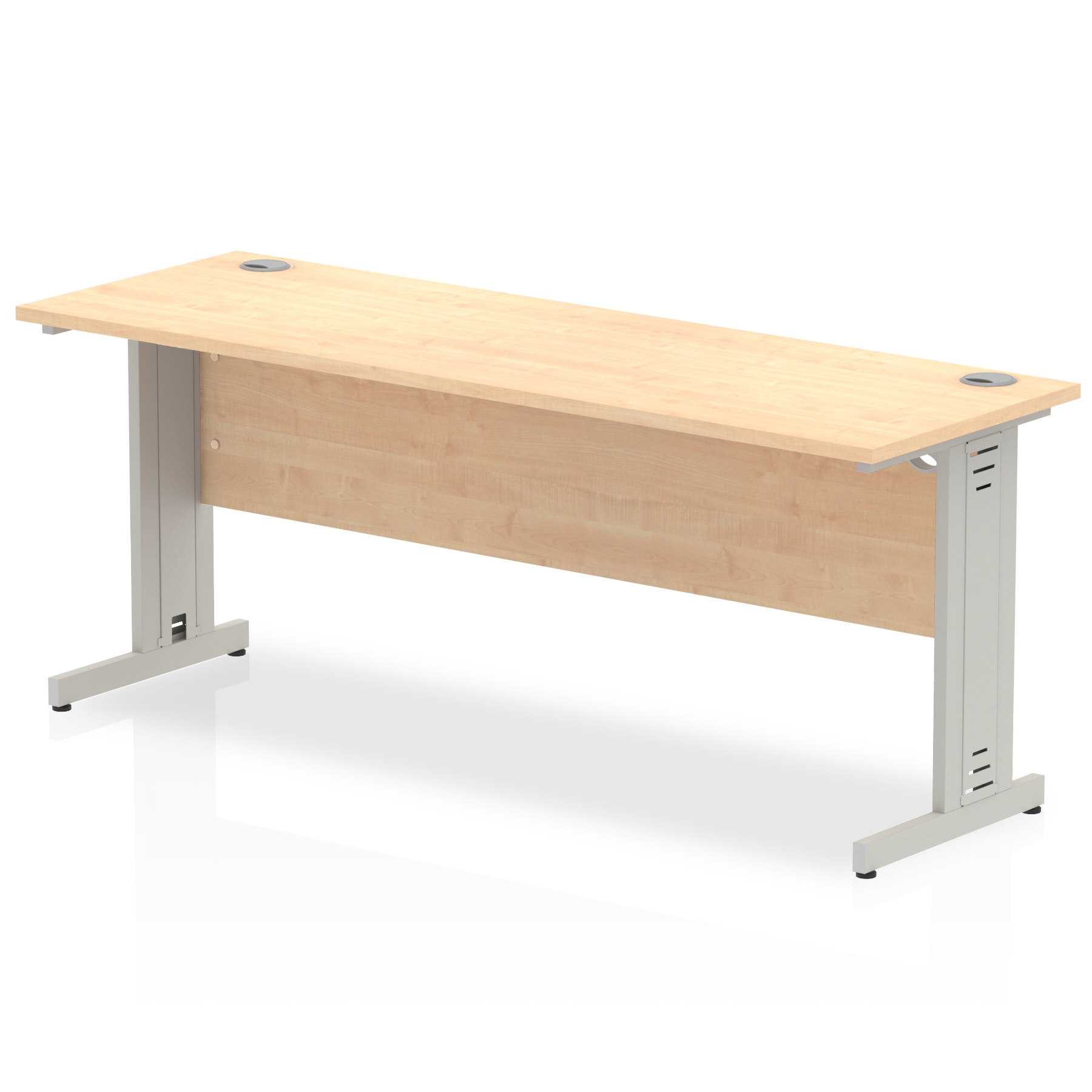 Maple / Silver Frame