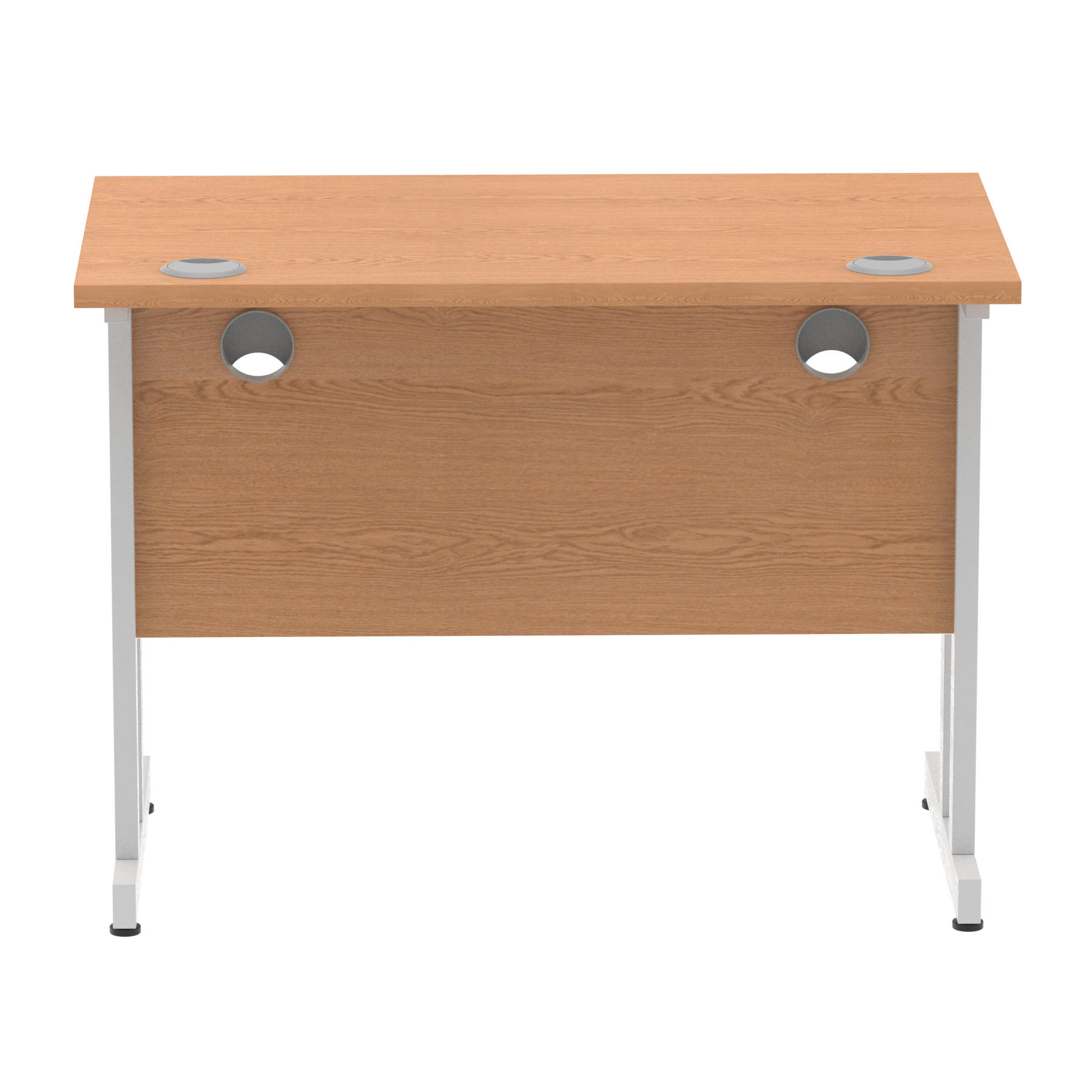 Oak / Silver Frame