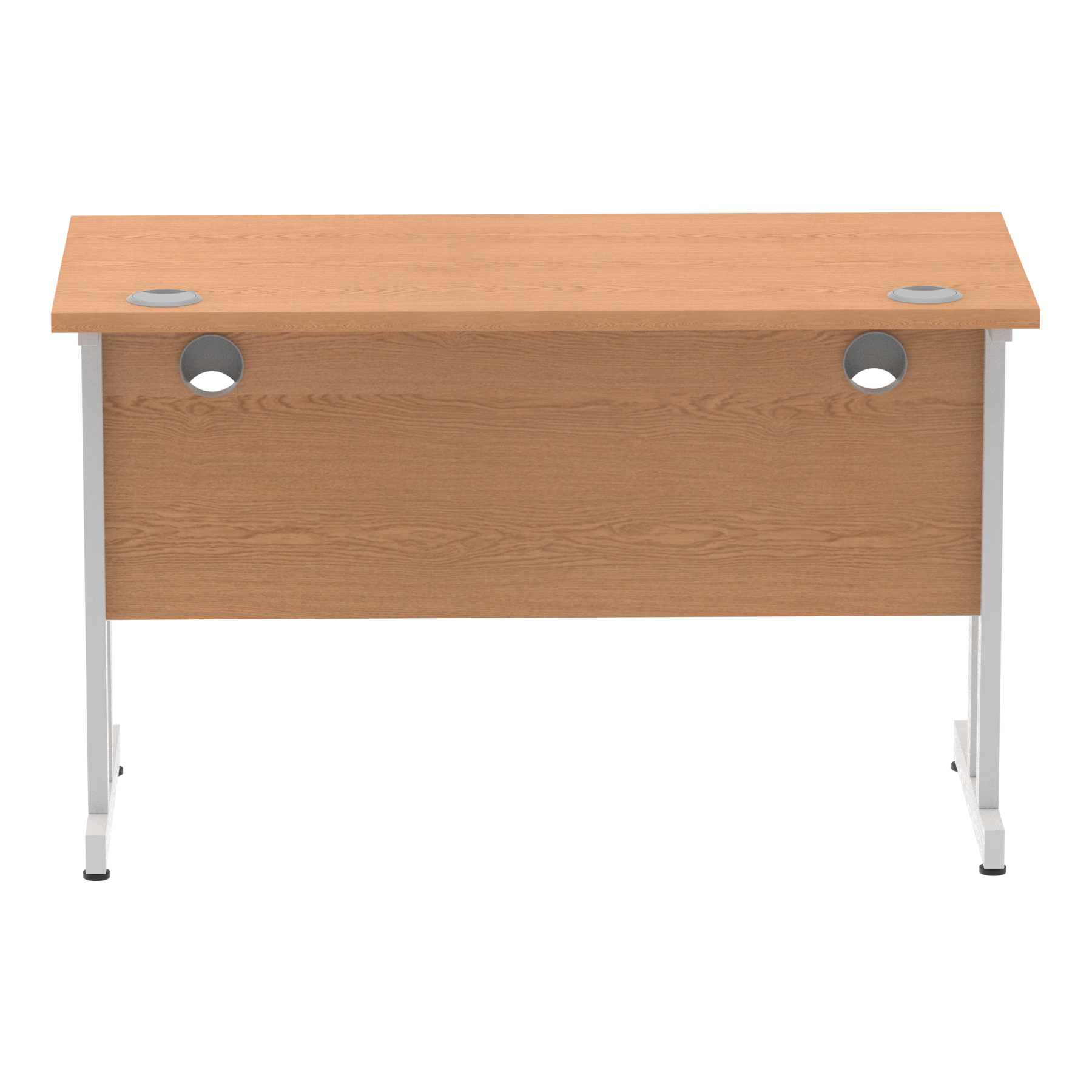 Oak / Silver Frame