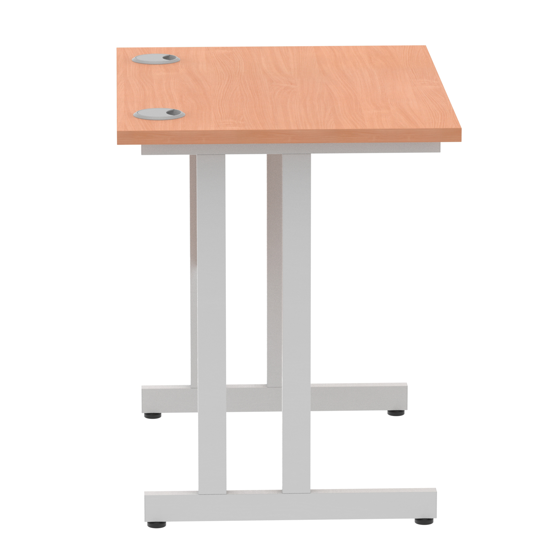 Beech / Silver Frame