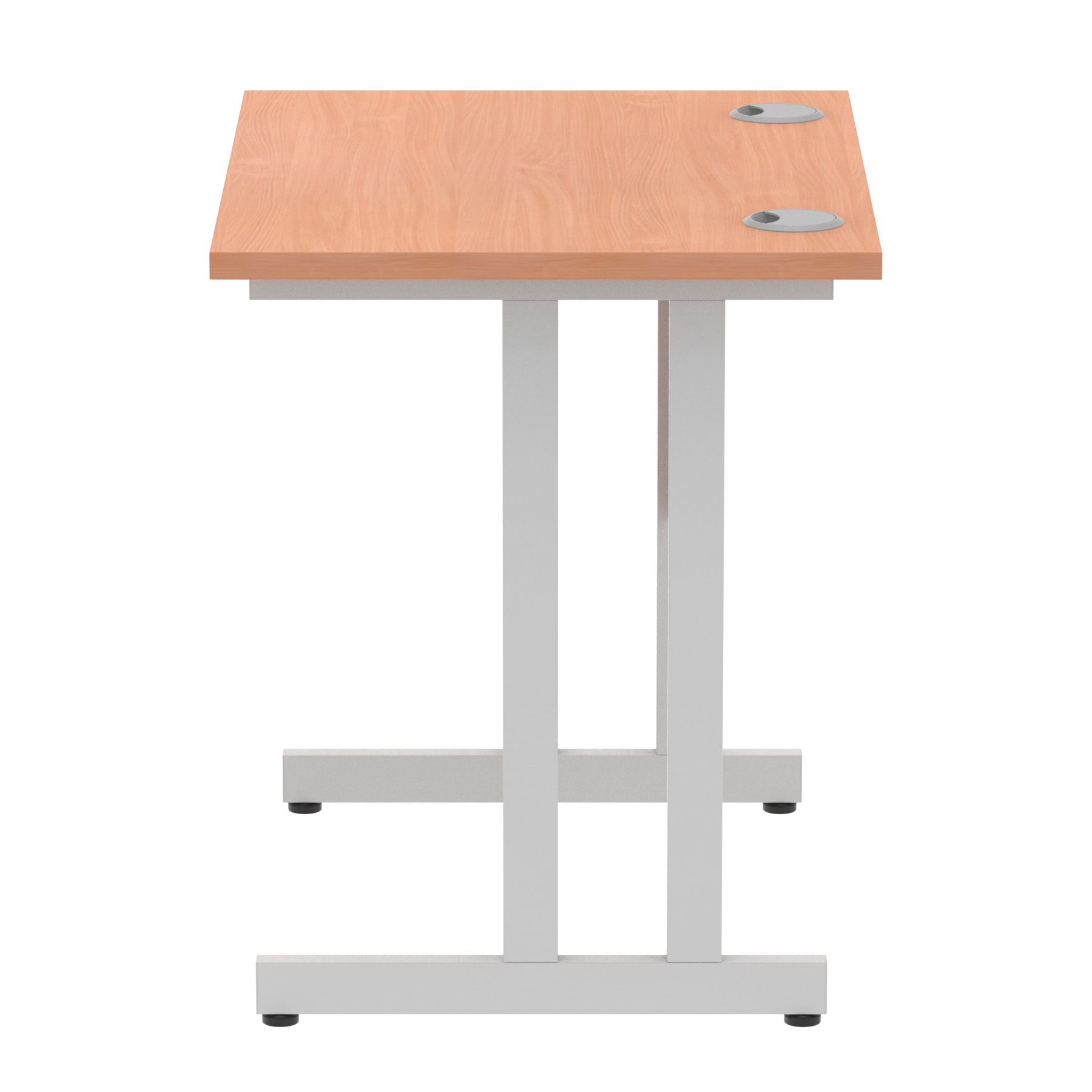 Beech / Silver Frame