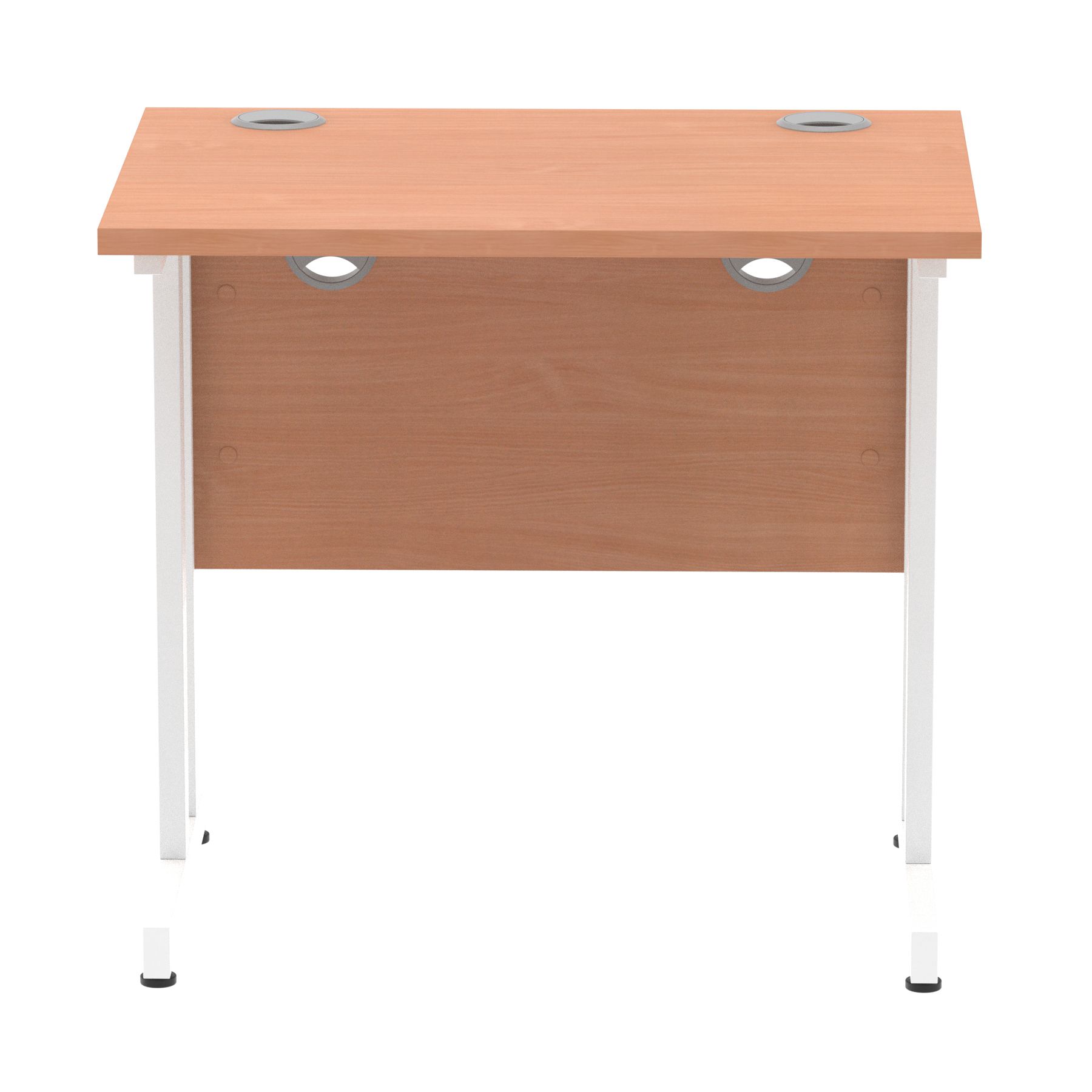 Beech / White Frame