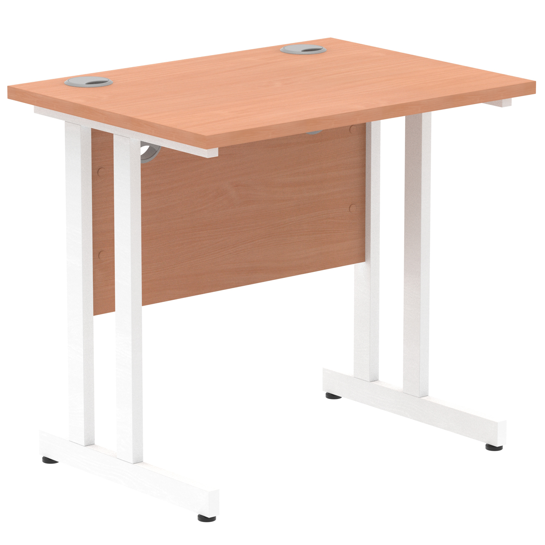 Beech / White Frame
