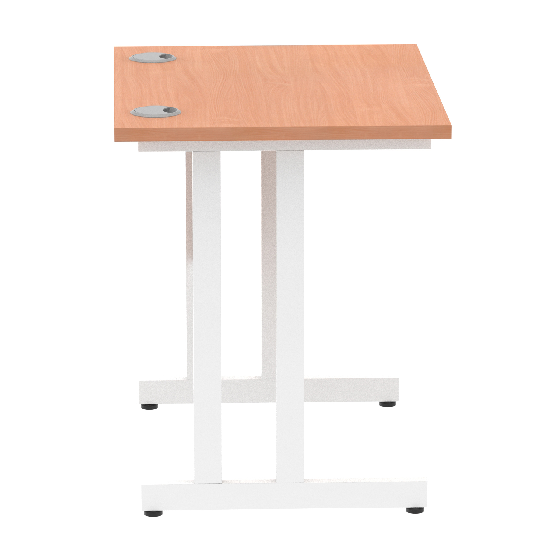 Beech / White Frame