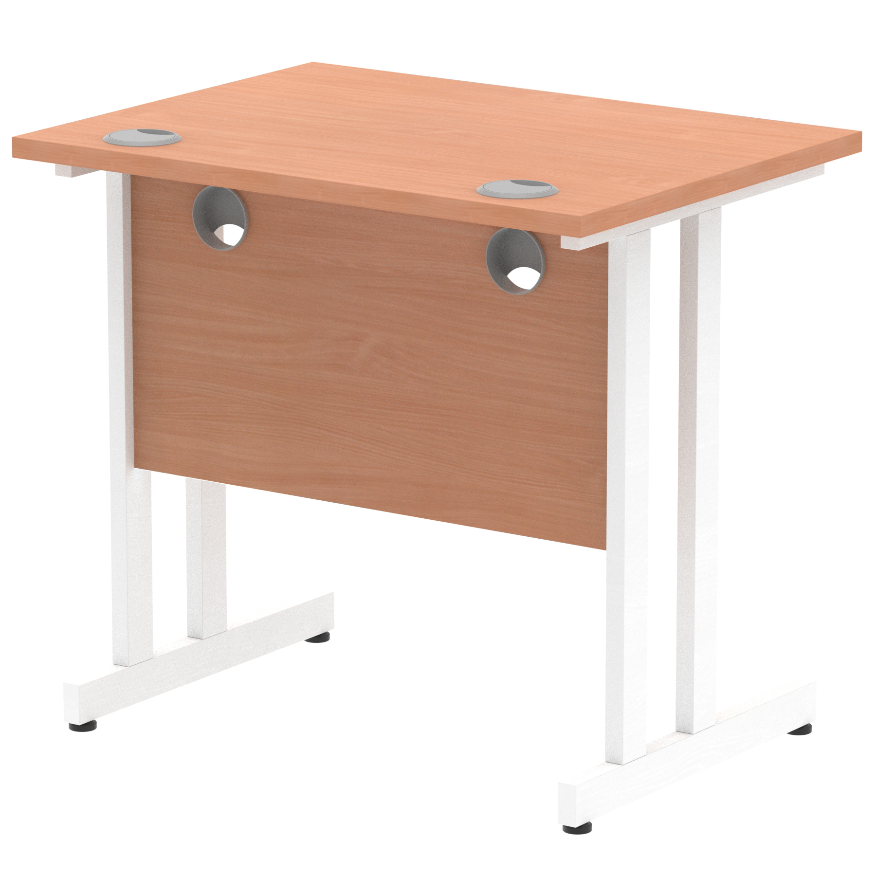 Beech / White Frame