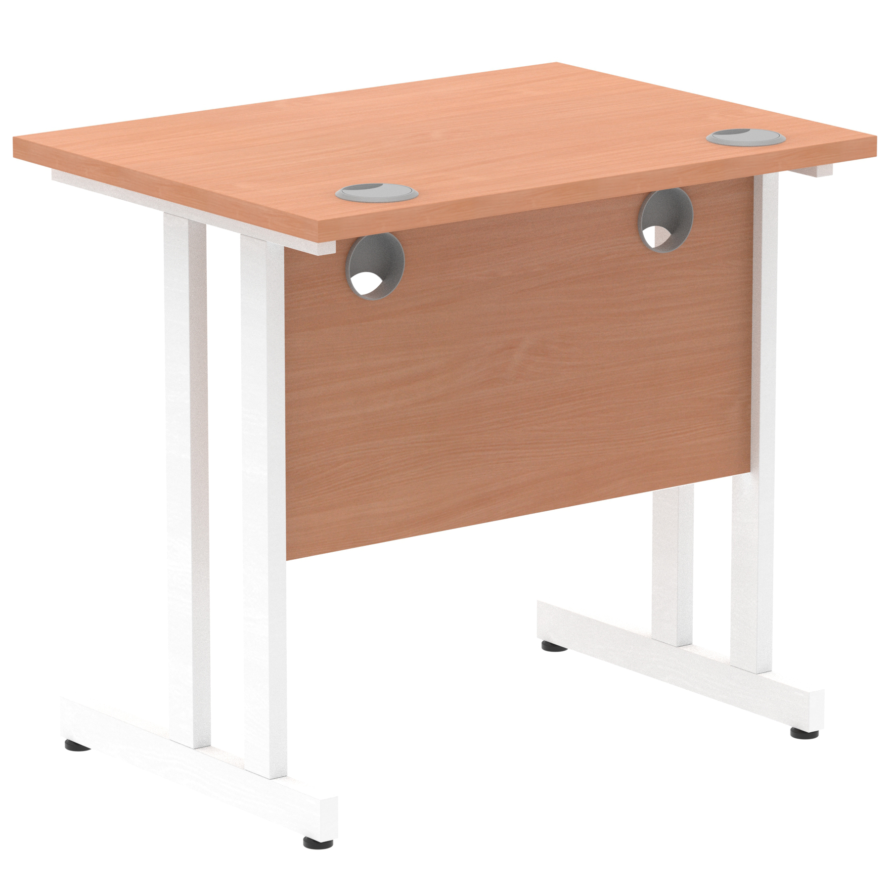 Beech / White Frame