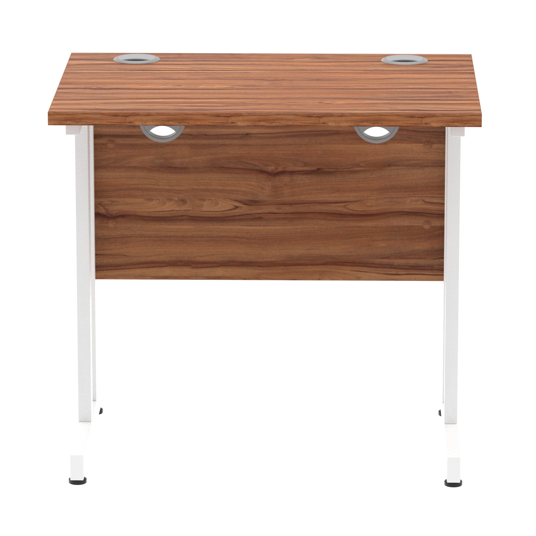 Walnut / White Frame