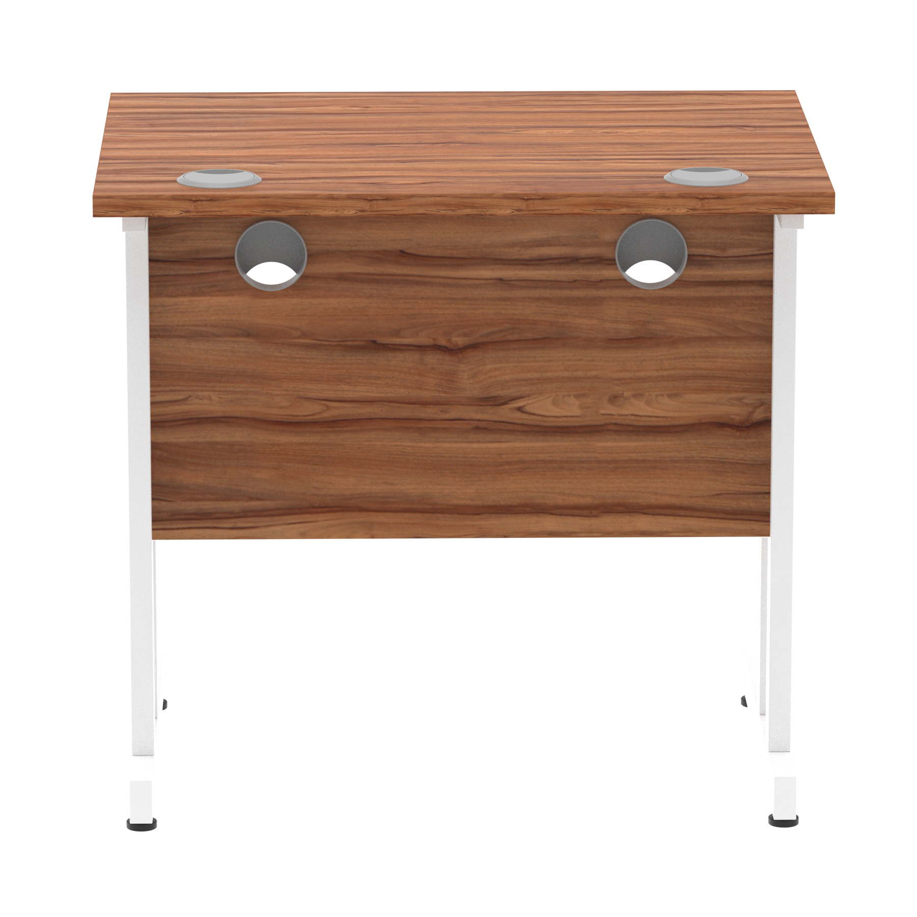 Walnut / White Frame