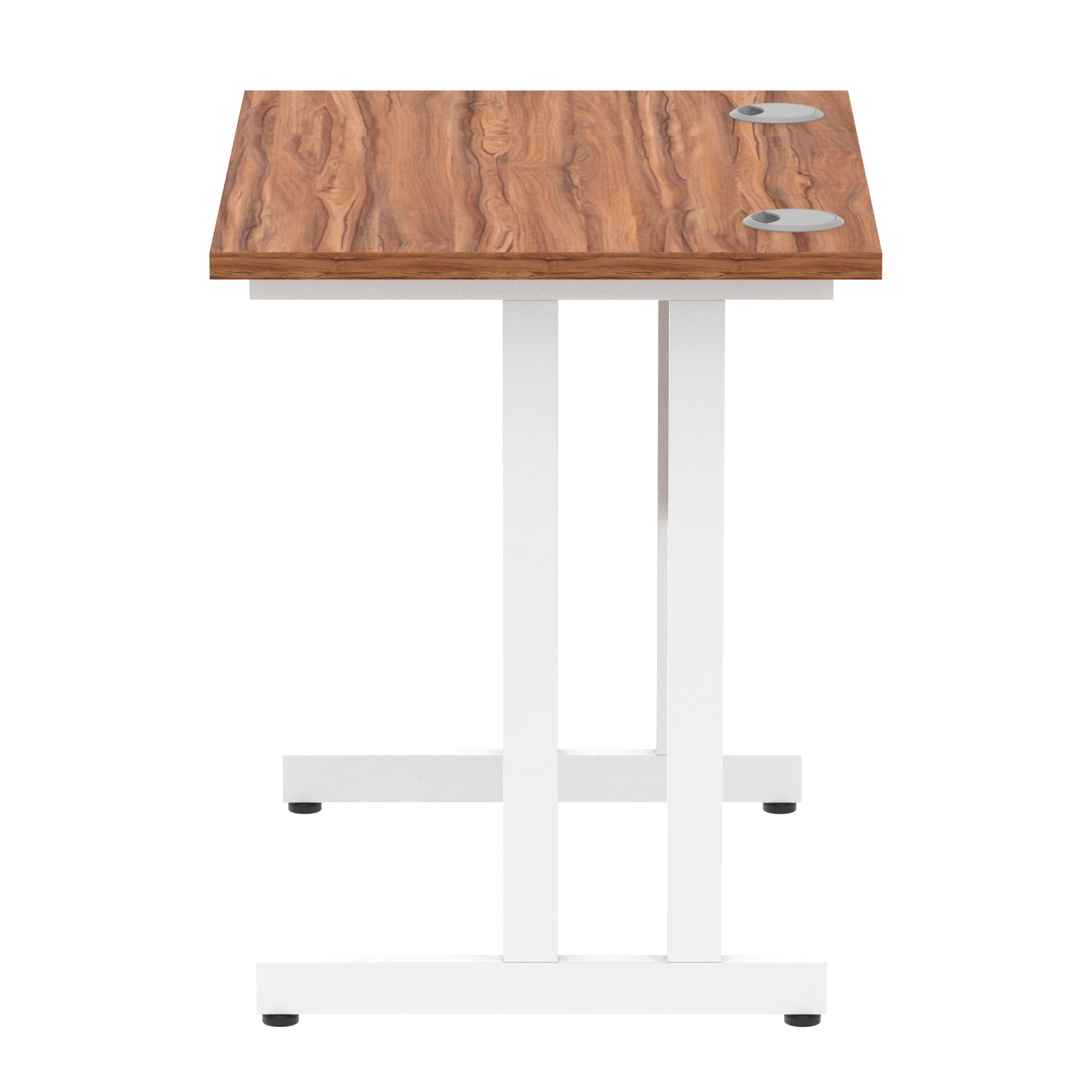 Walnut / White Frame