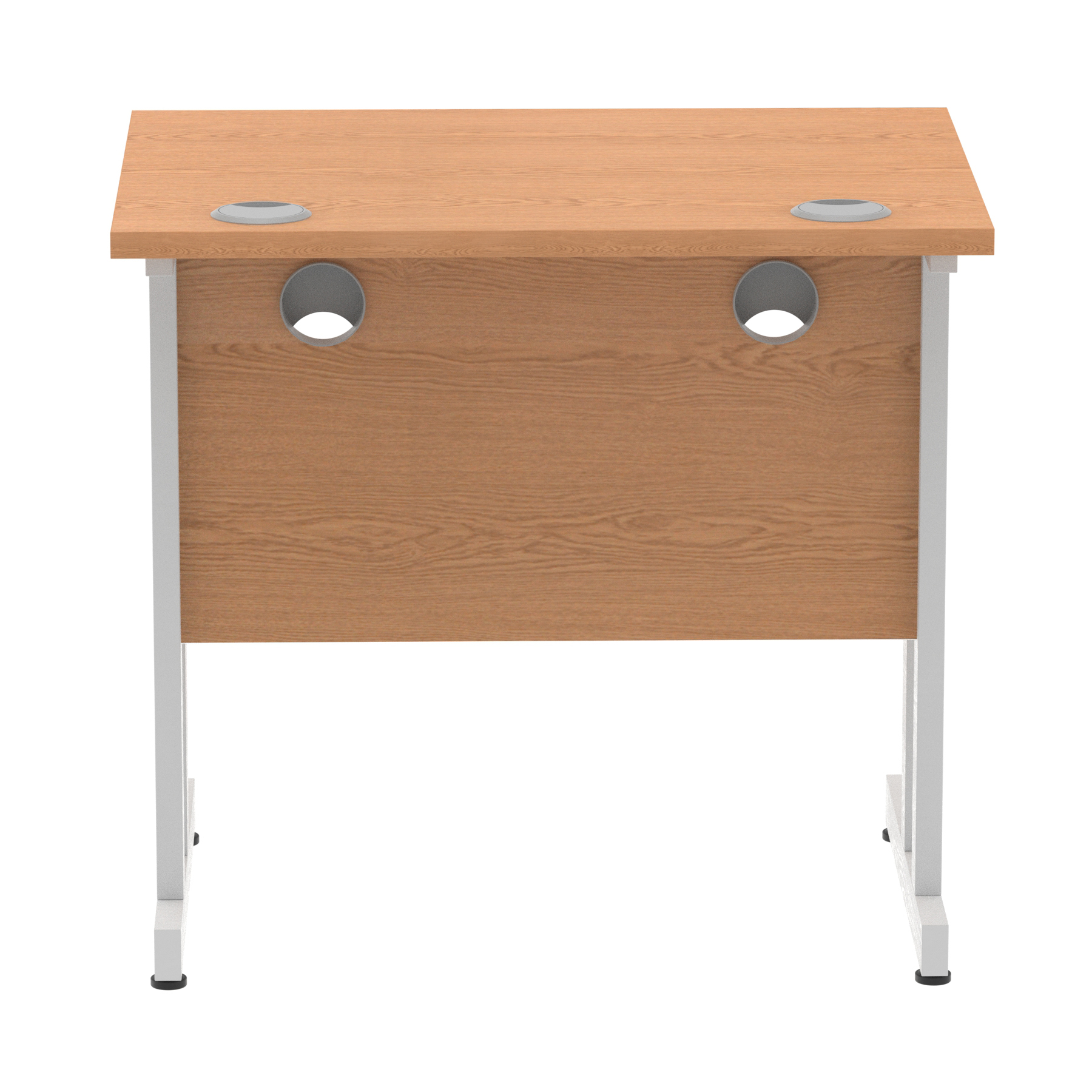 Oak / Silver Frame