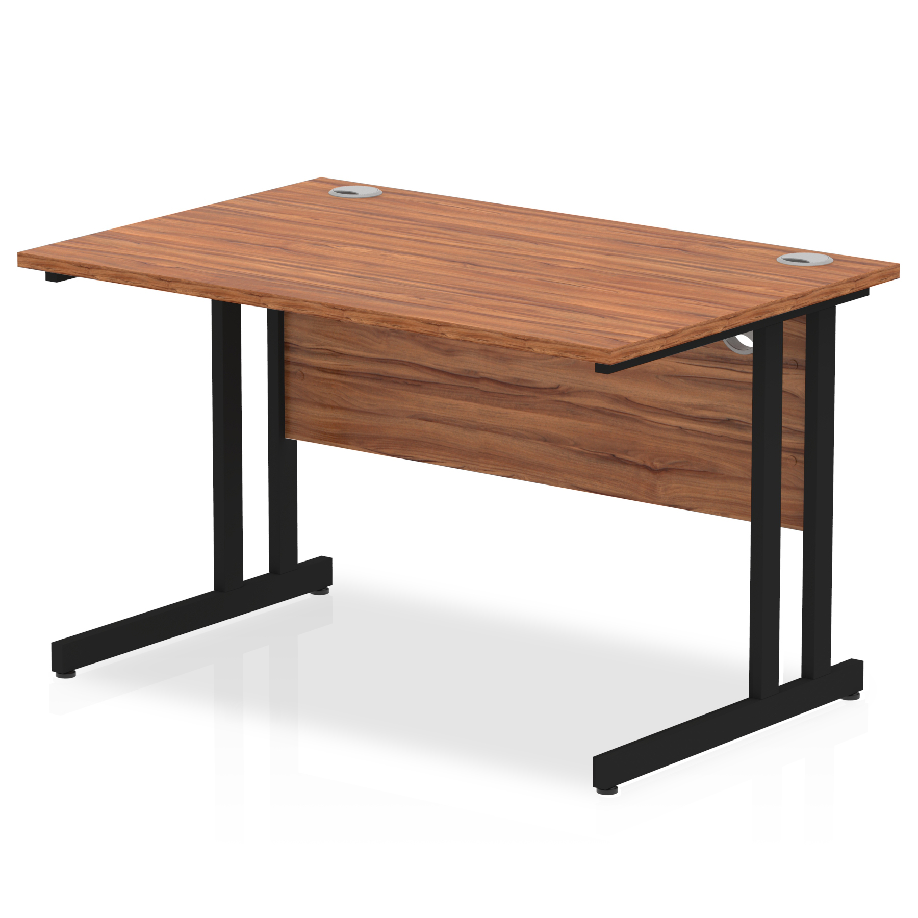 Walnut / Black Frame