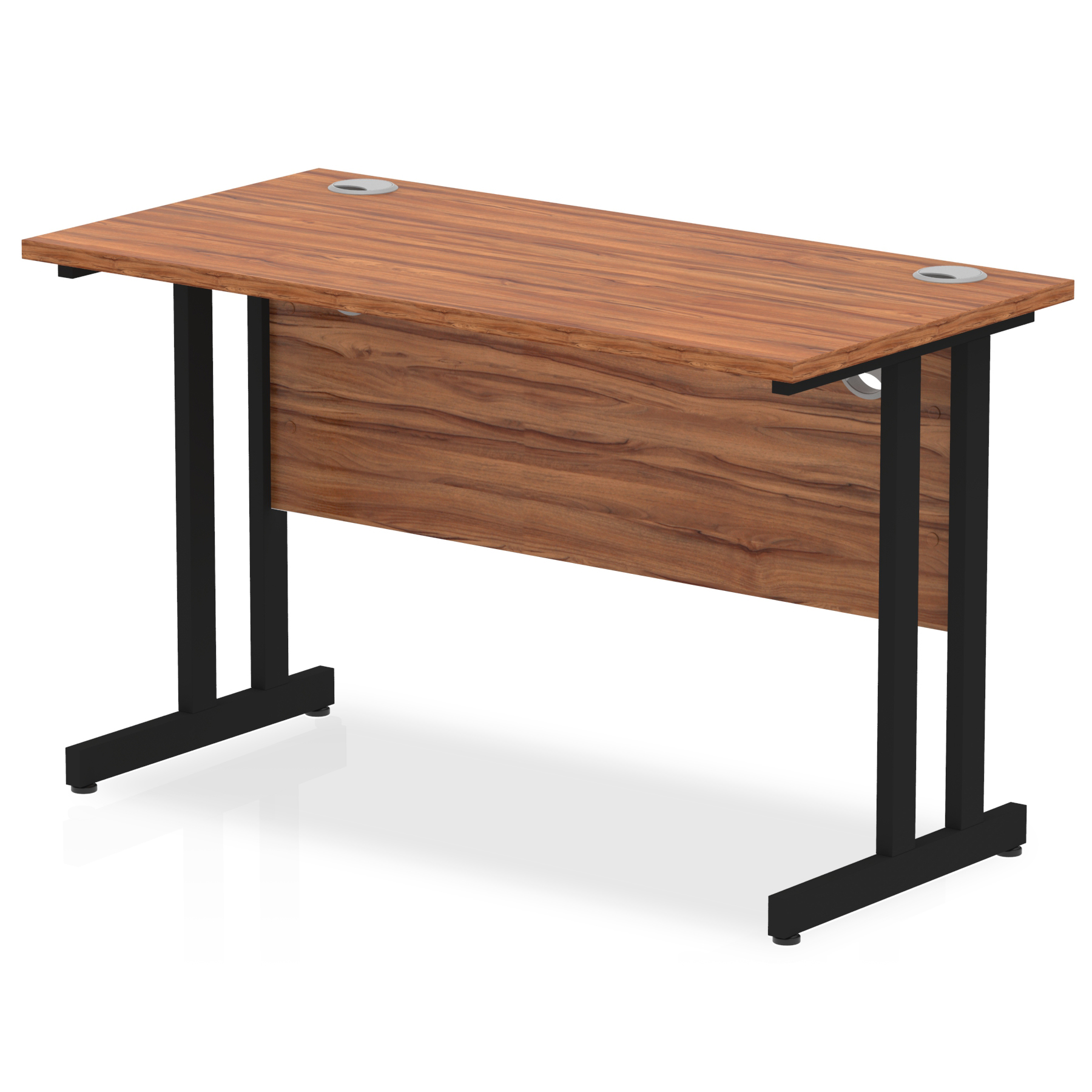 Walnut / Black Frame