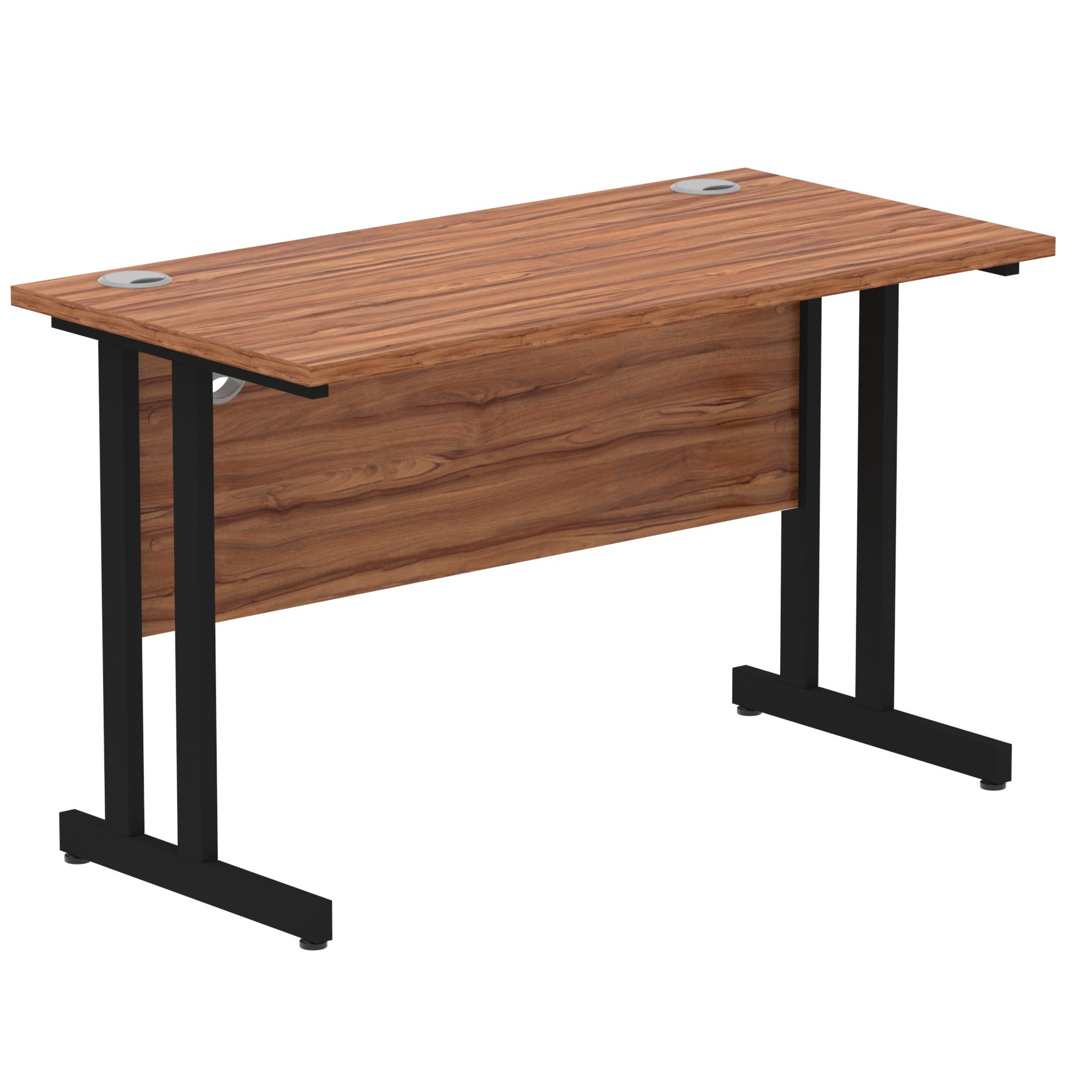 Walnut / Black Frame