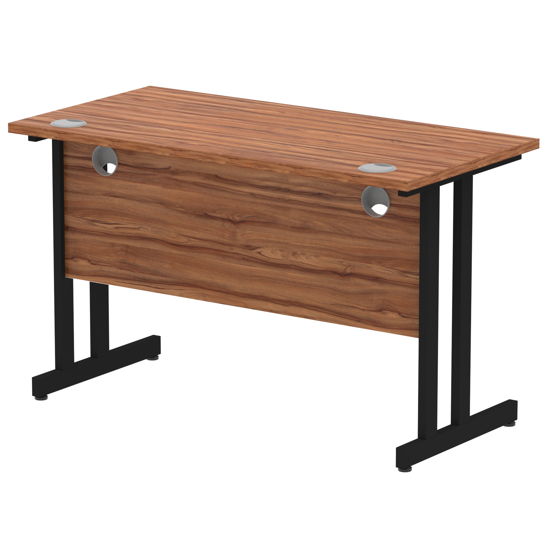Walnut / Black Frame