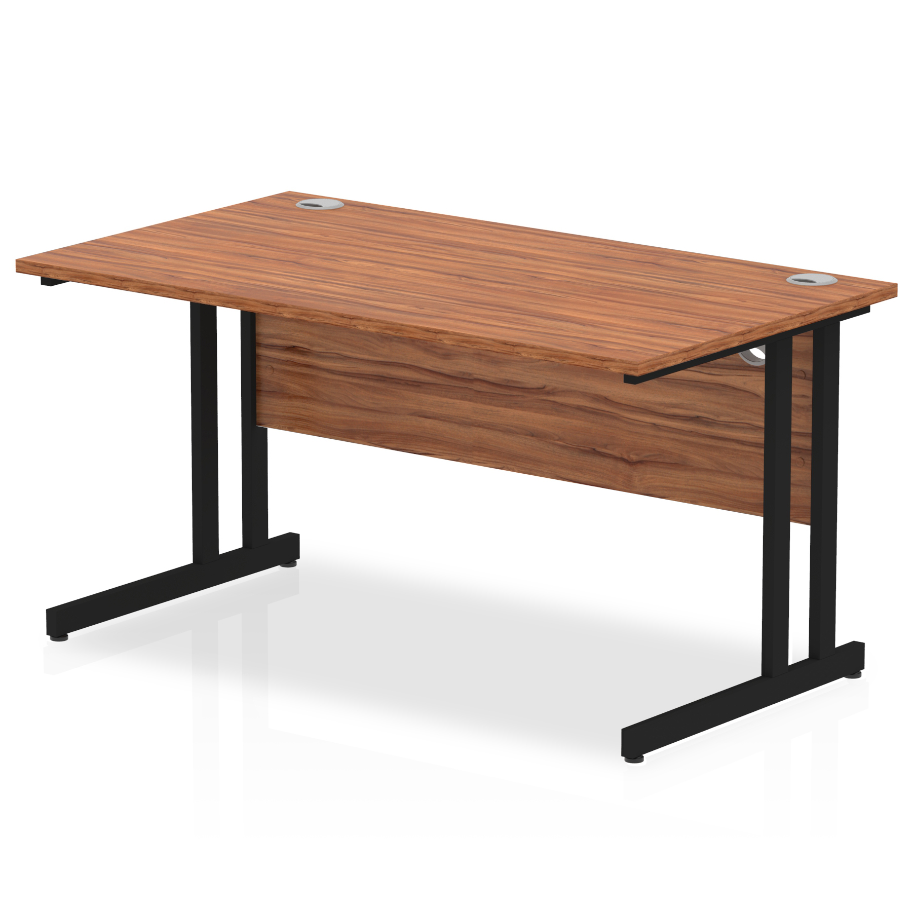 Walnut / Black Frame