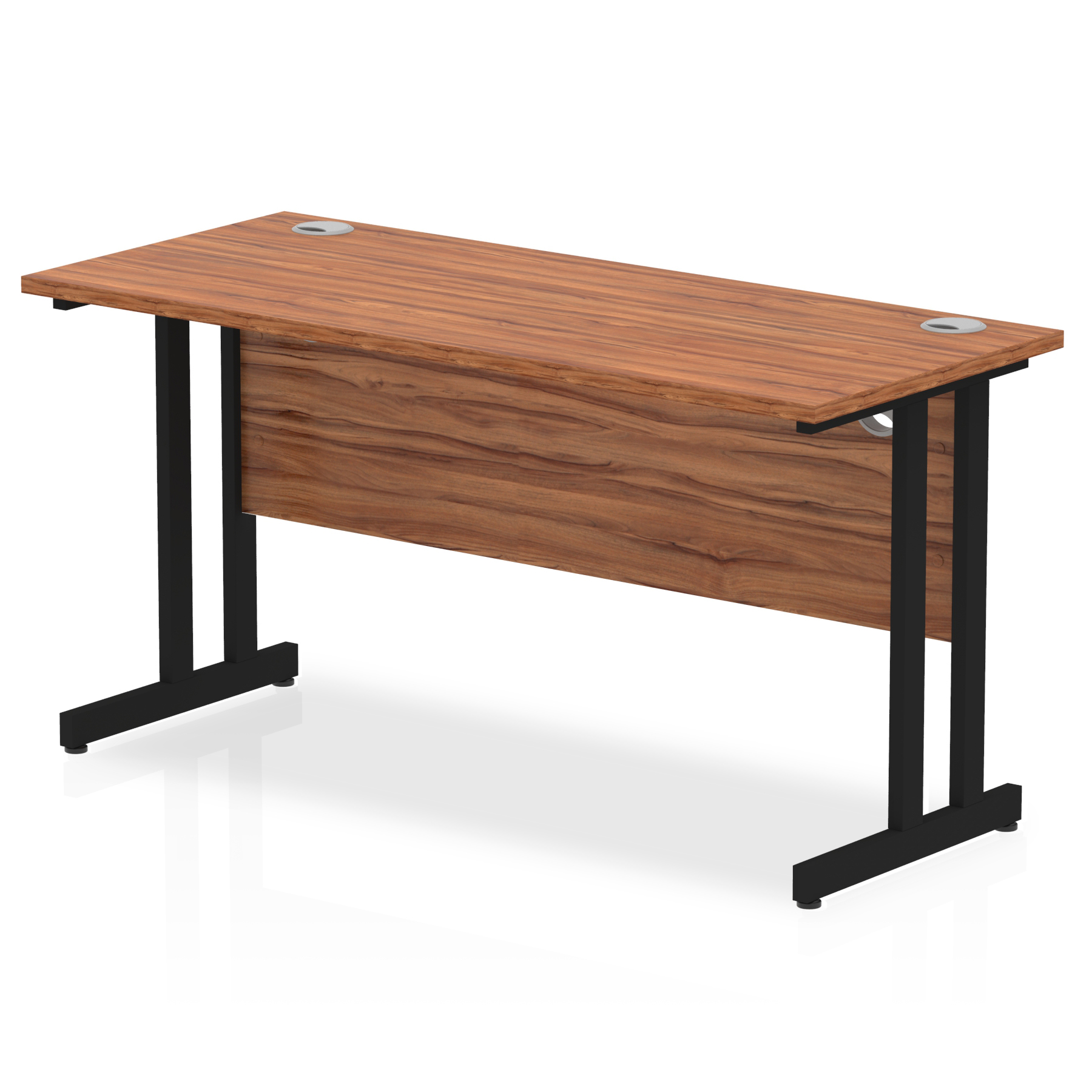 Walnut / Black Frame