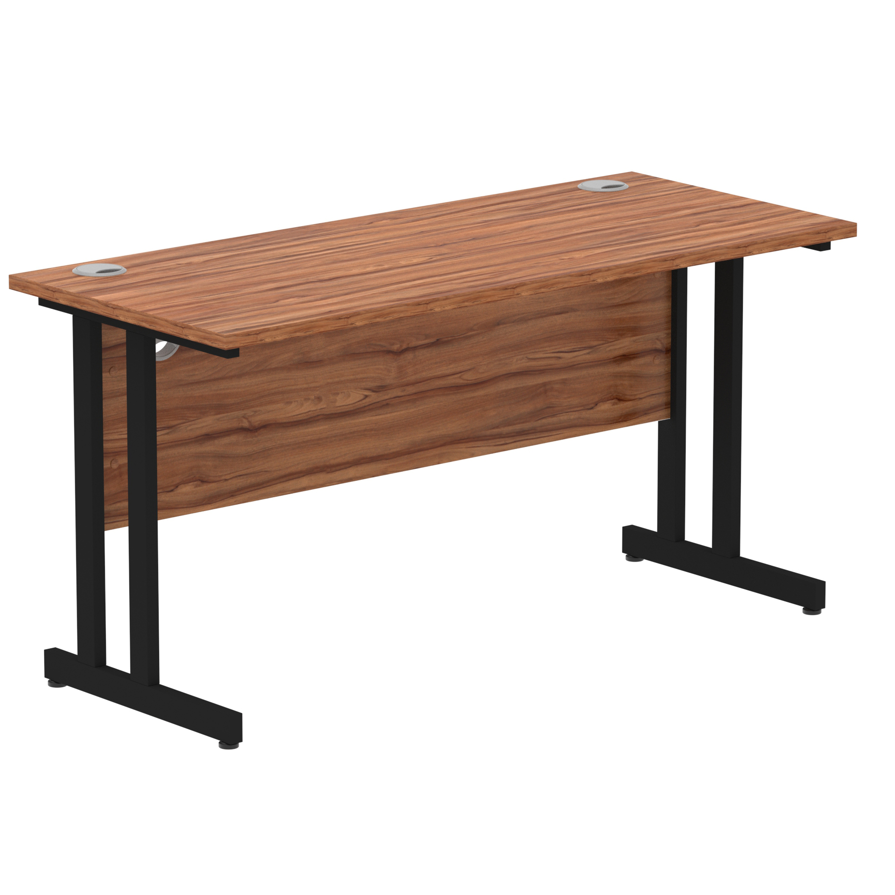 Walnut / Black Frame