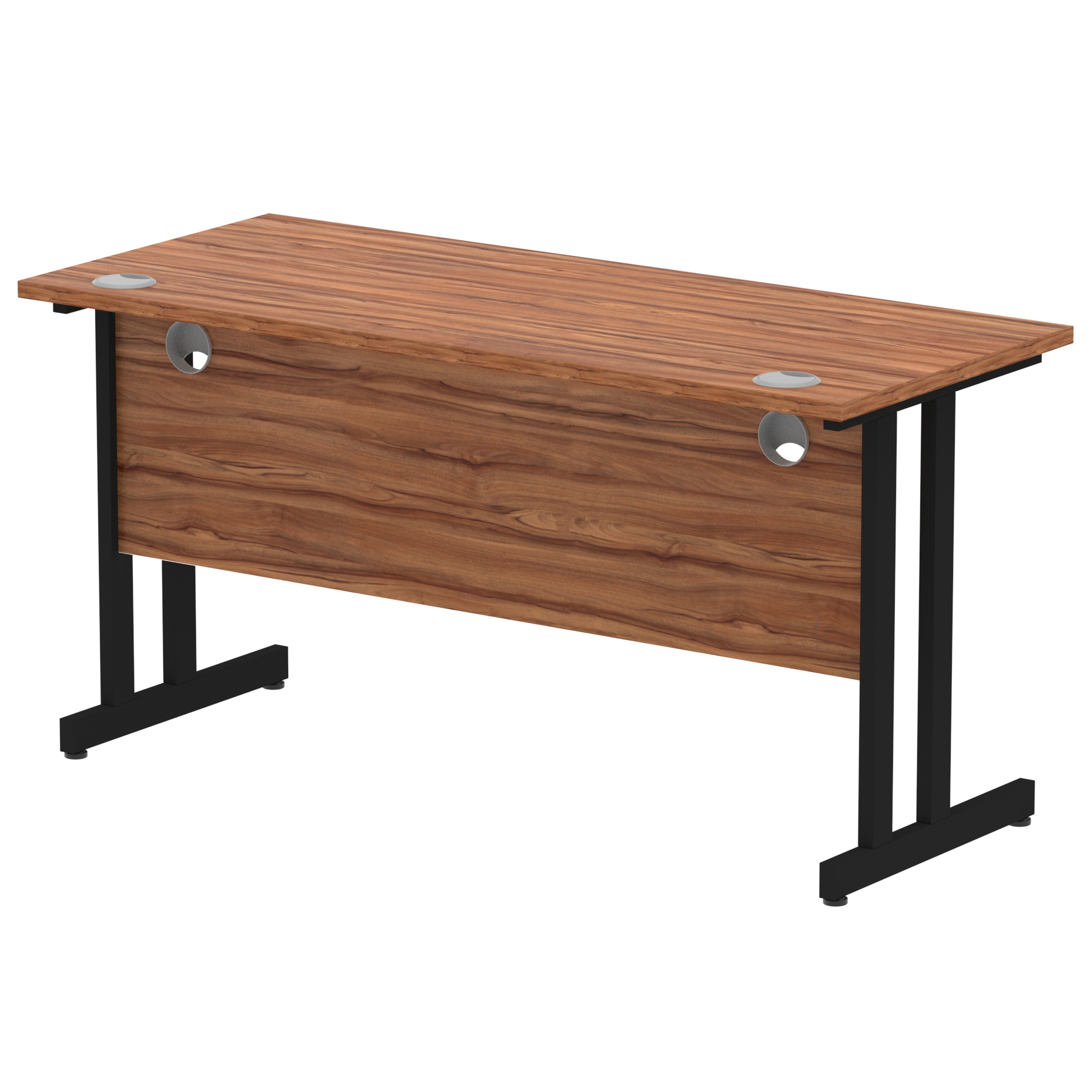 Walnut / Black Frame