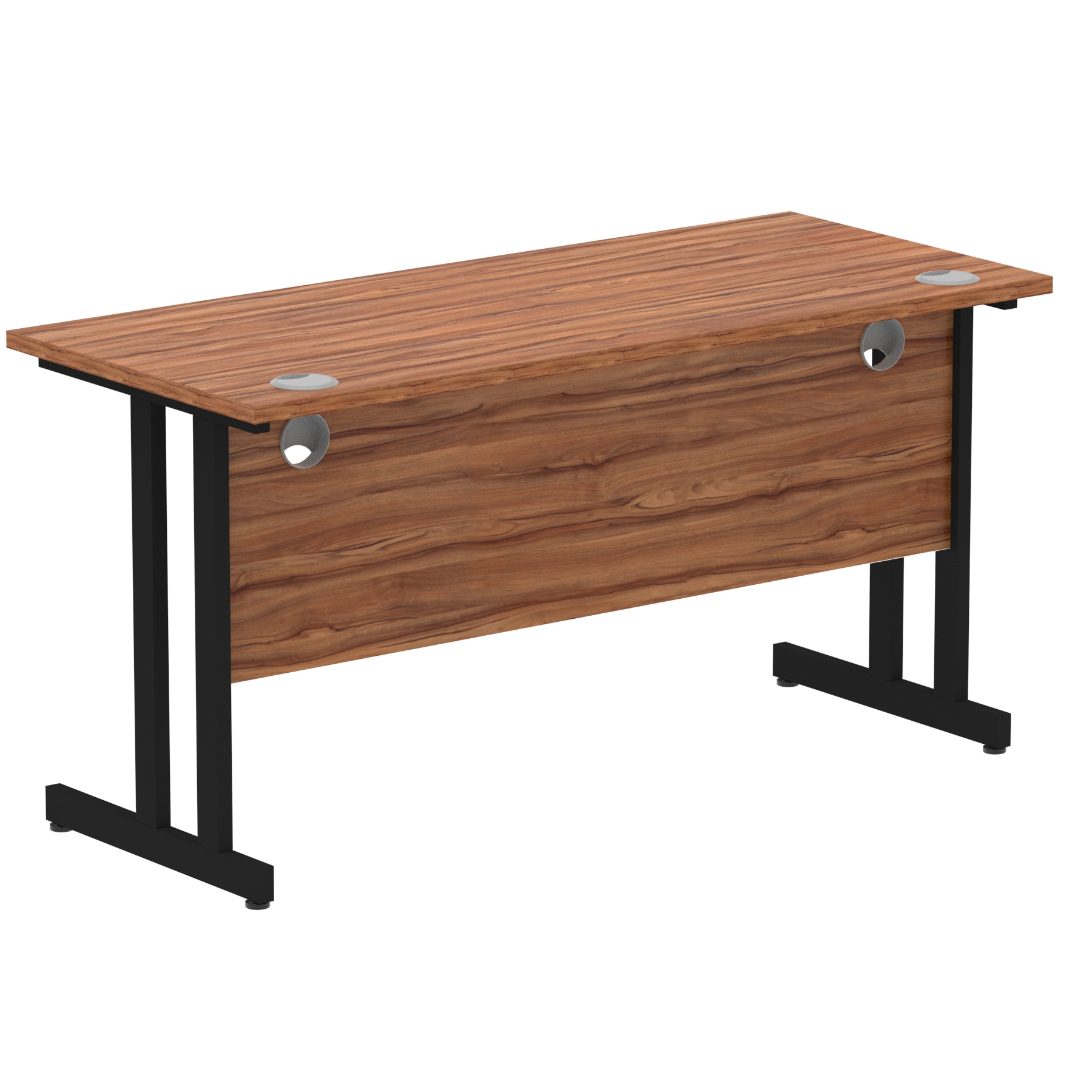 Walnut / Black Frame
