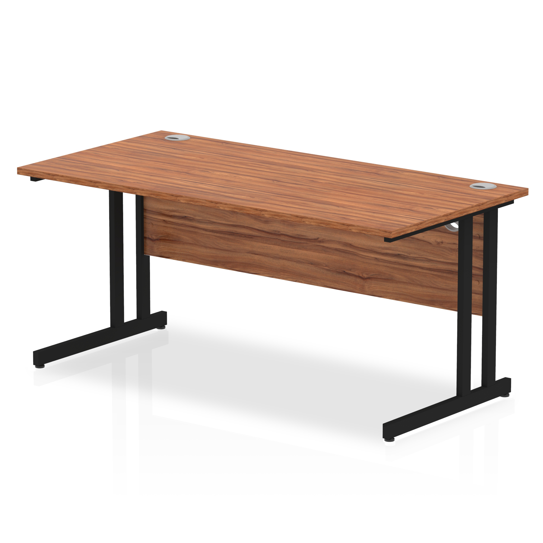 Walnut / Black Frame