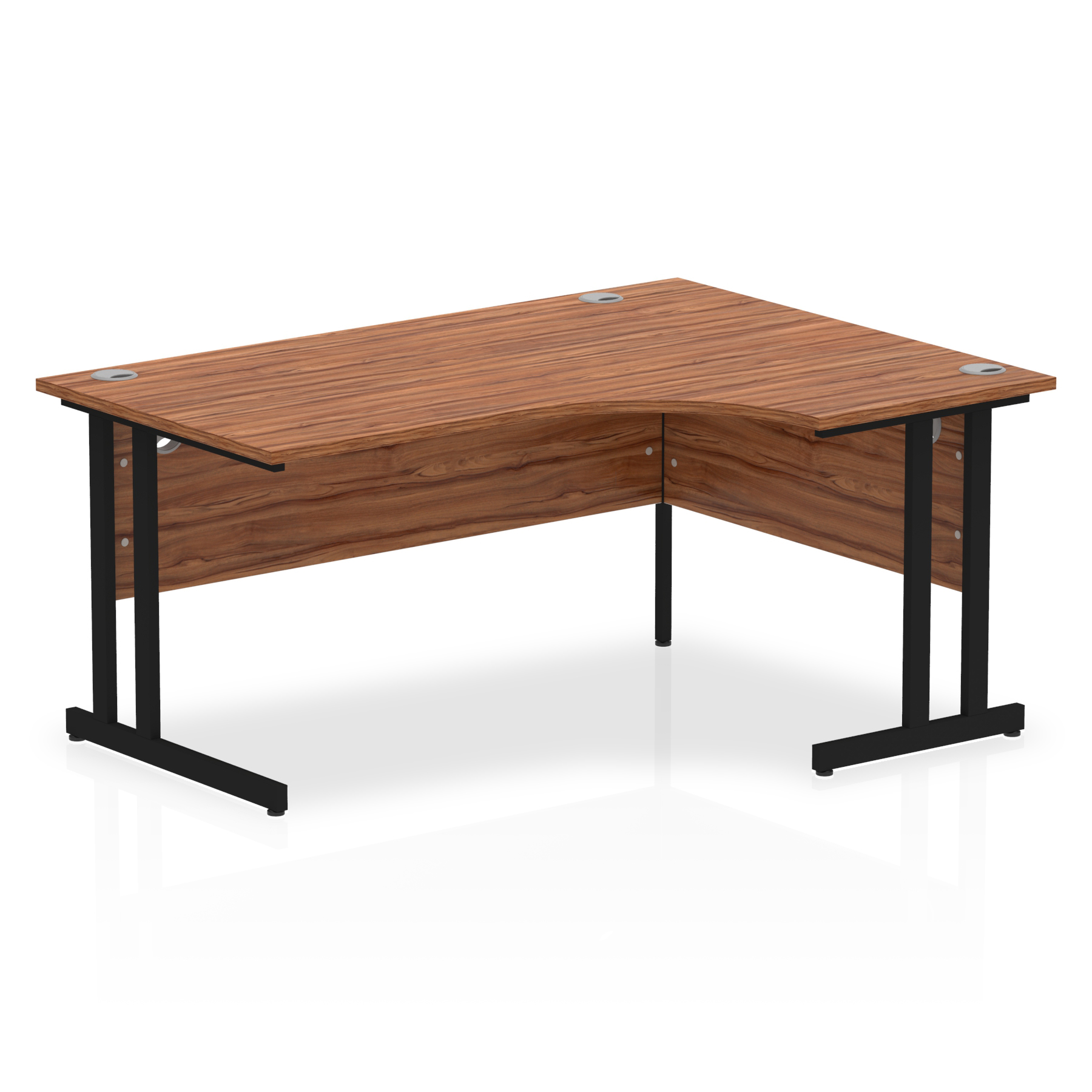 Walnut / Black Frame