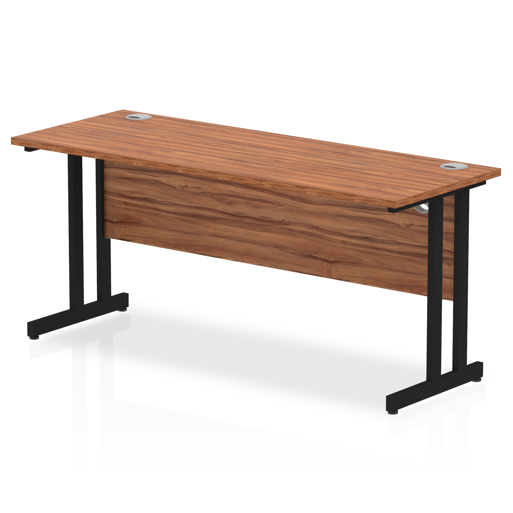Walnut / Black Frame