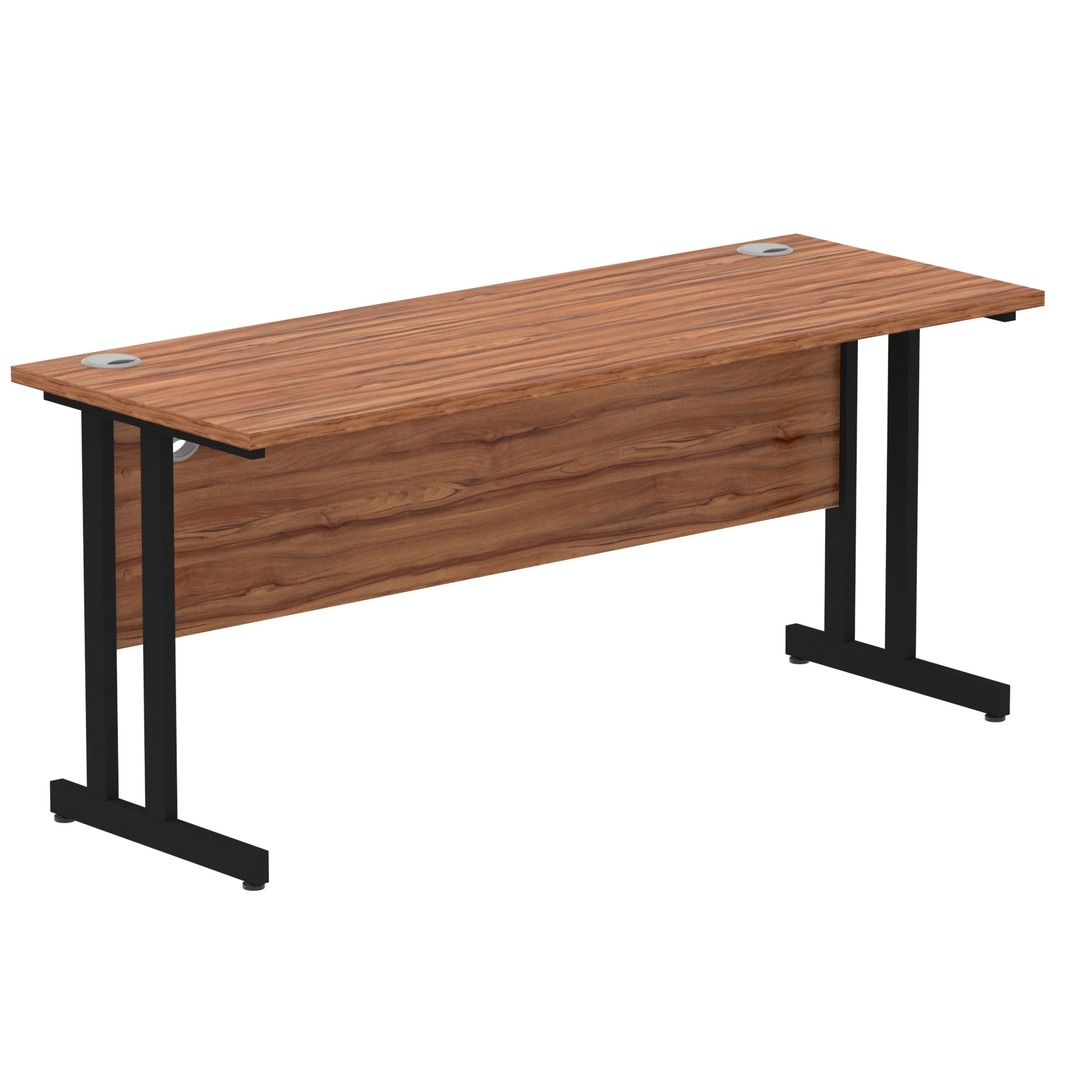 Walnut / Black Frame