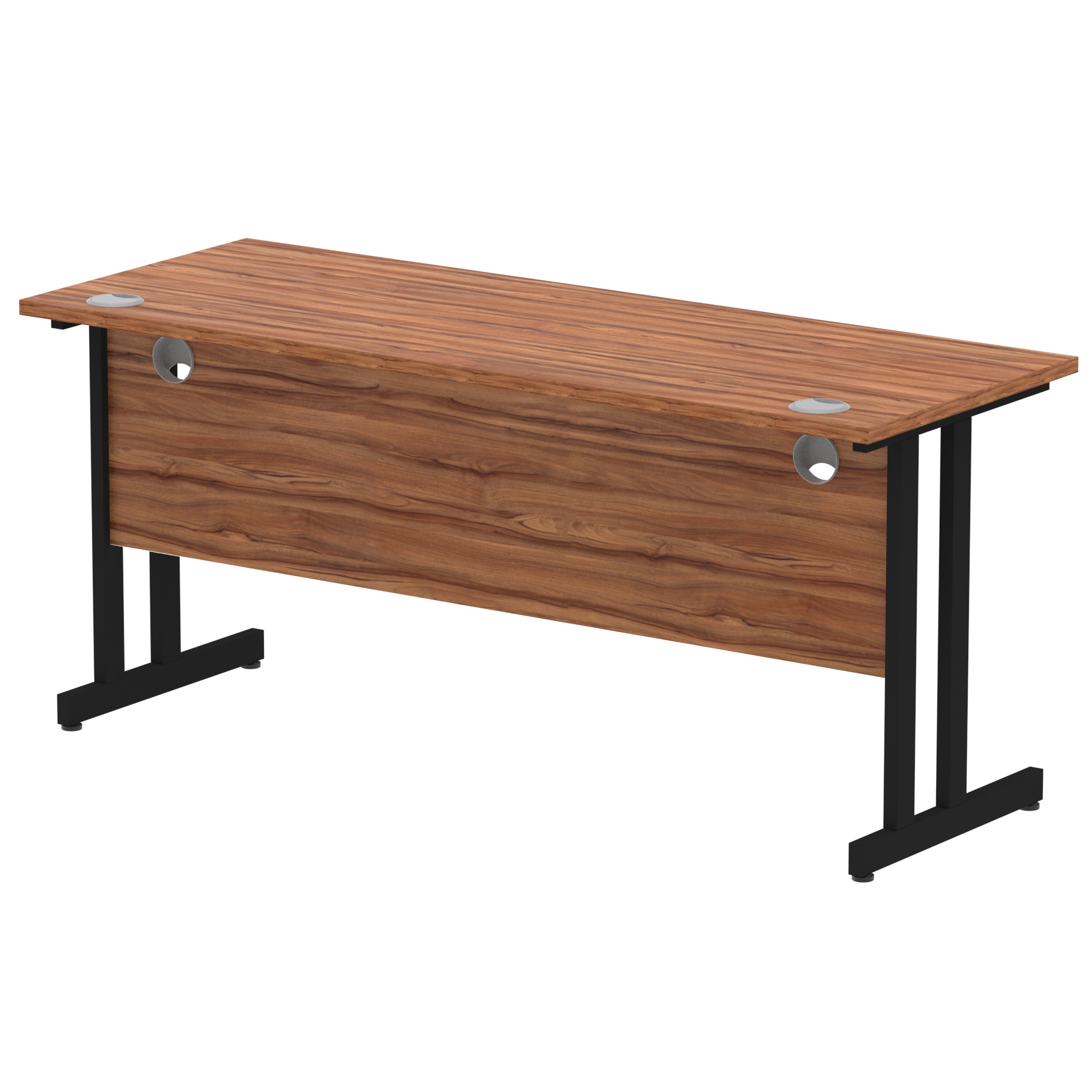 Walnut / Black Frame