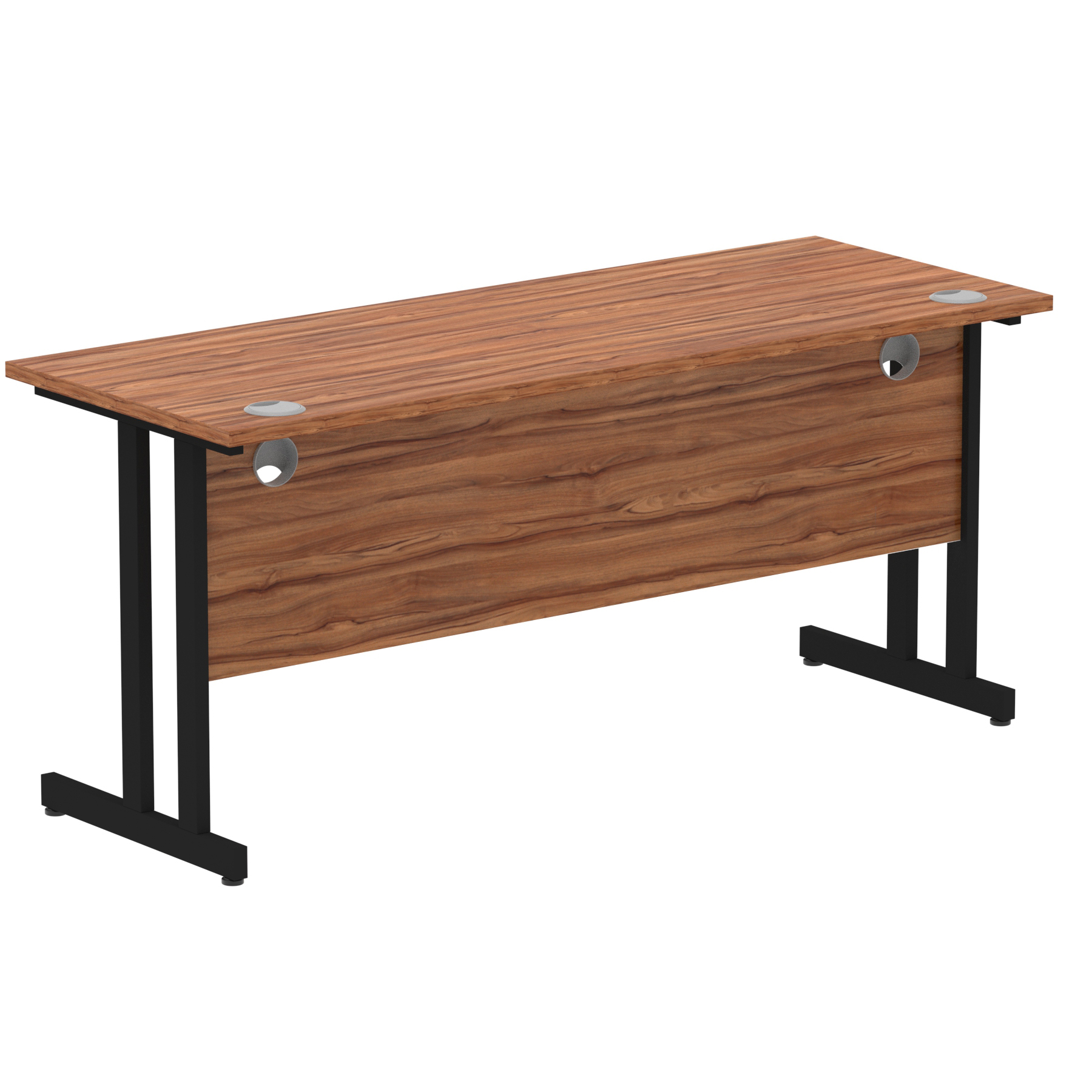 Walnut / Black Frame