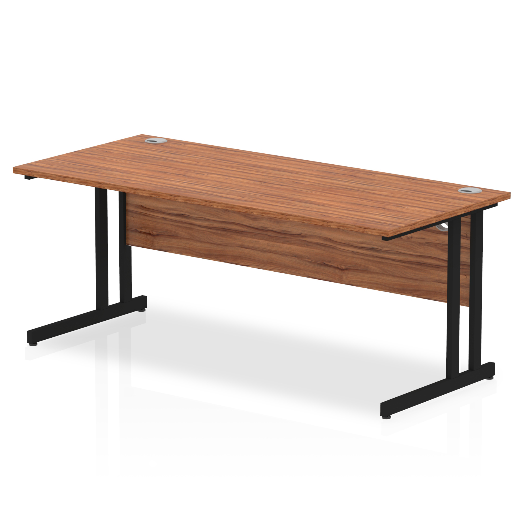 Walnut / Black Frame
