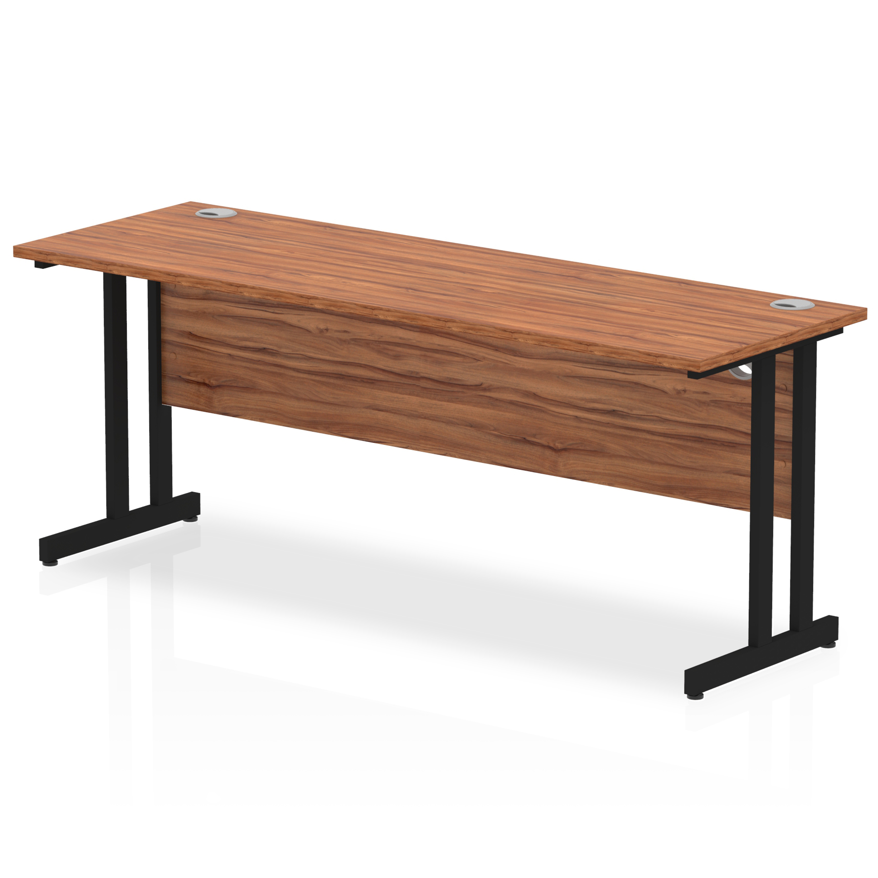 Walnut / Black Frame