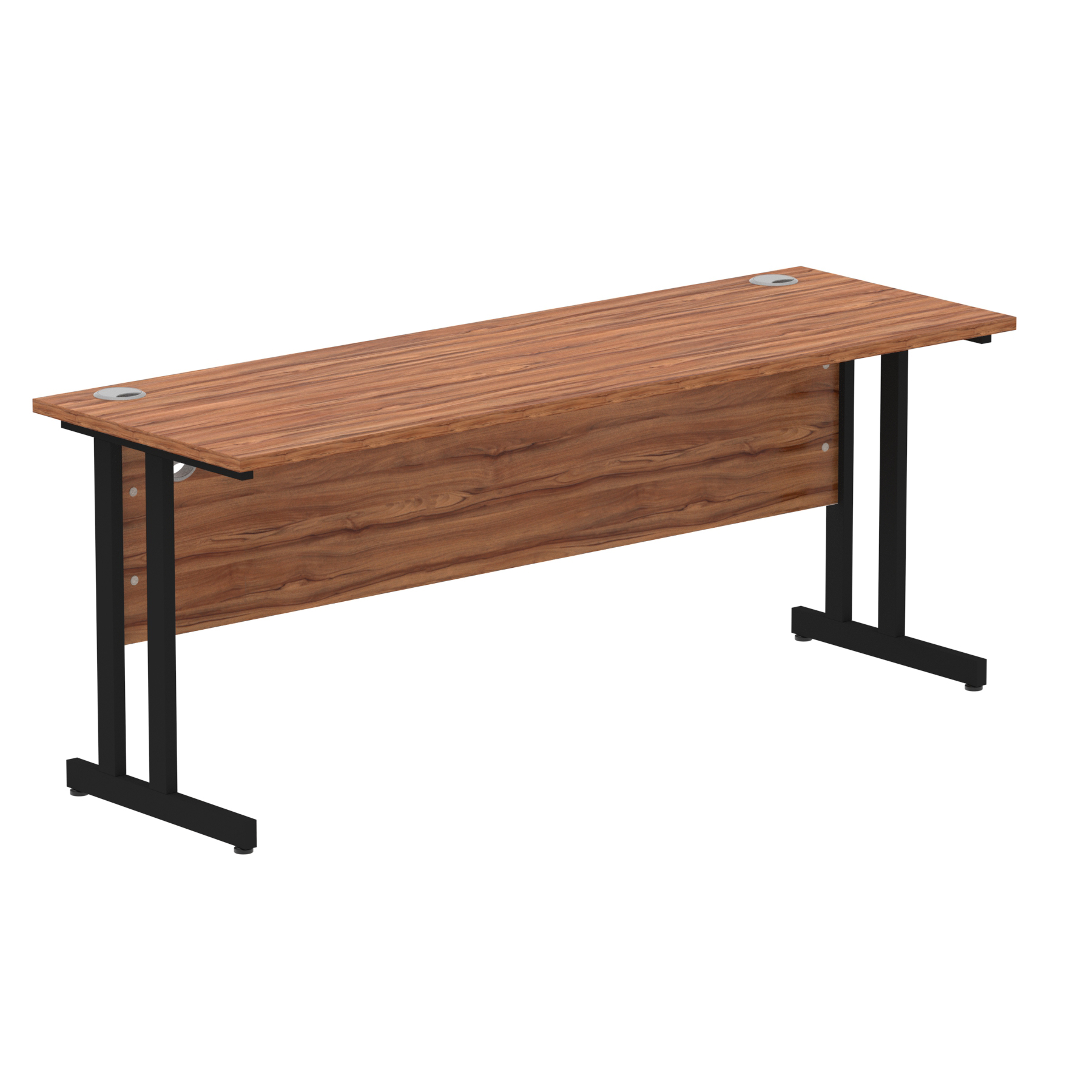 Walnut / Black Frame