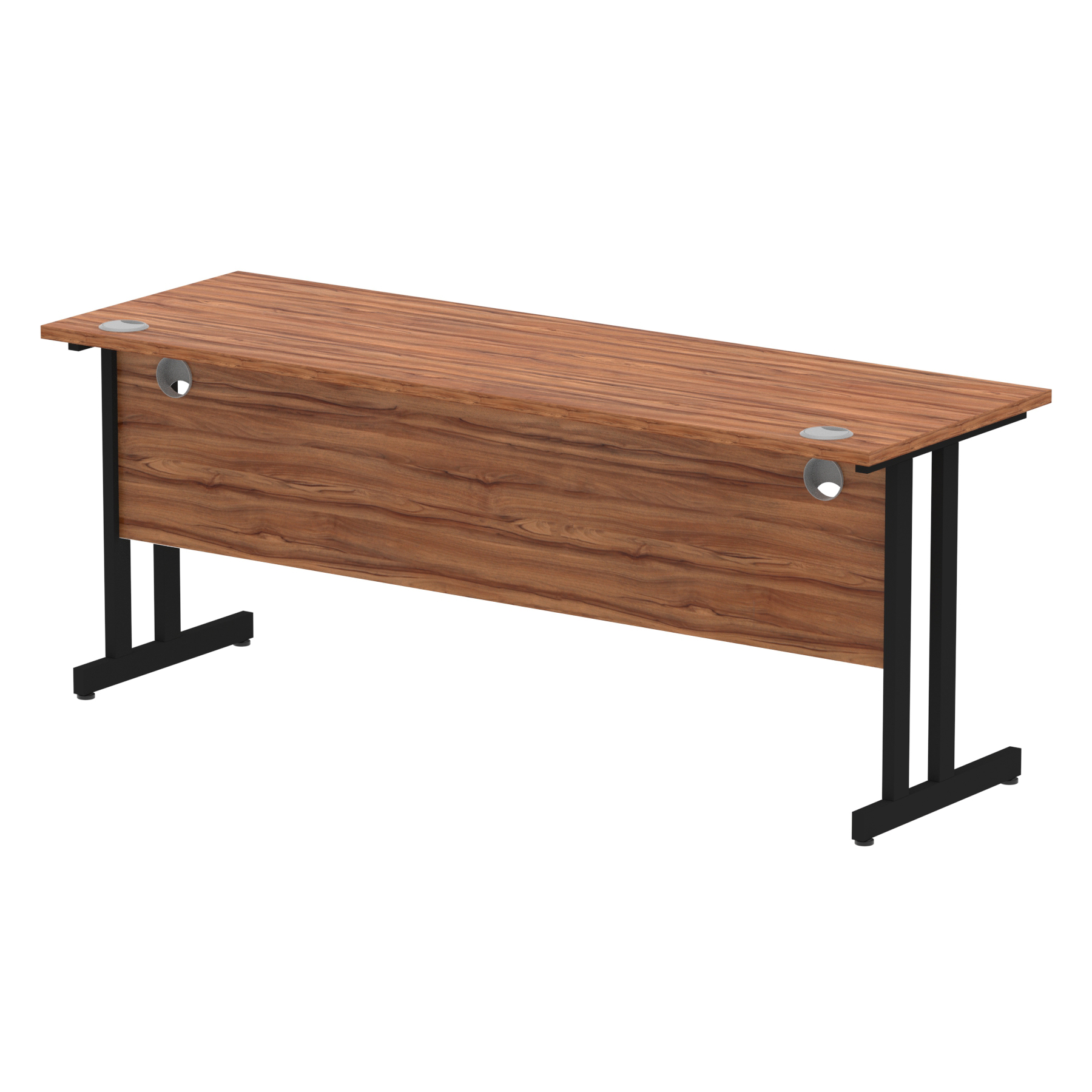 Walnut / Black Frame