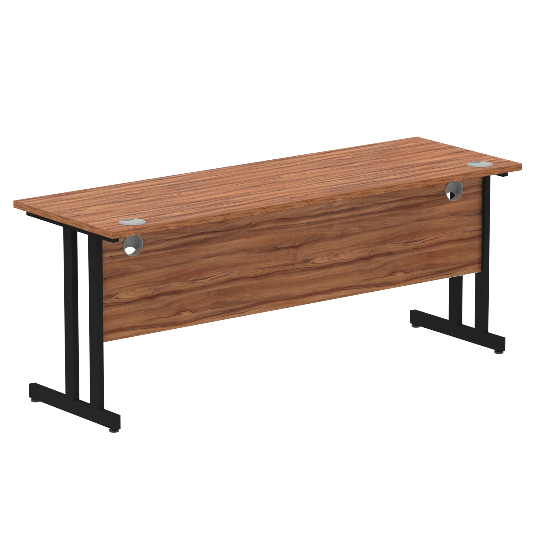Walnut / Black Frame