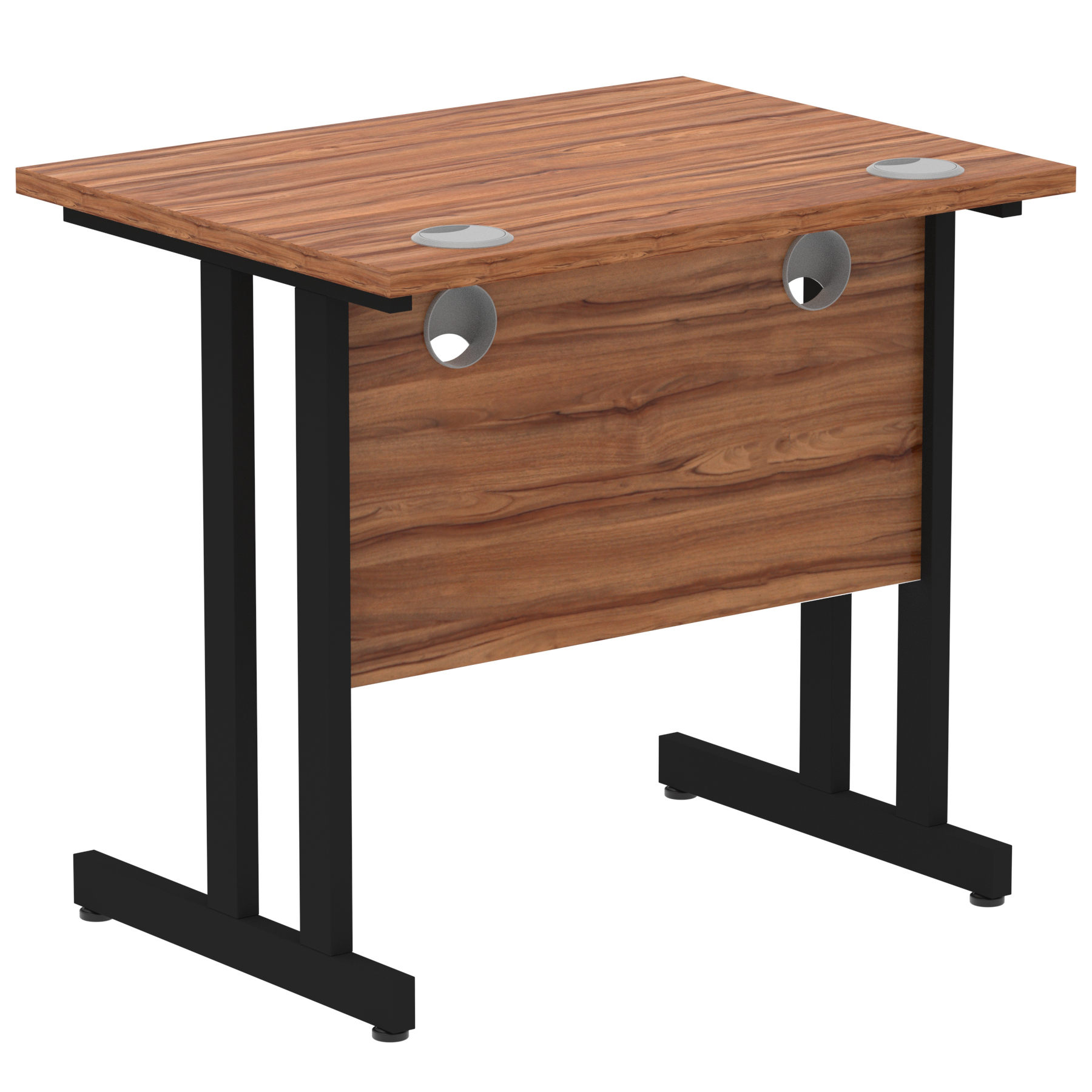 Walnut / Black Frame