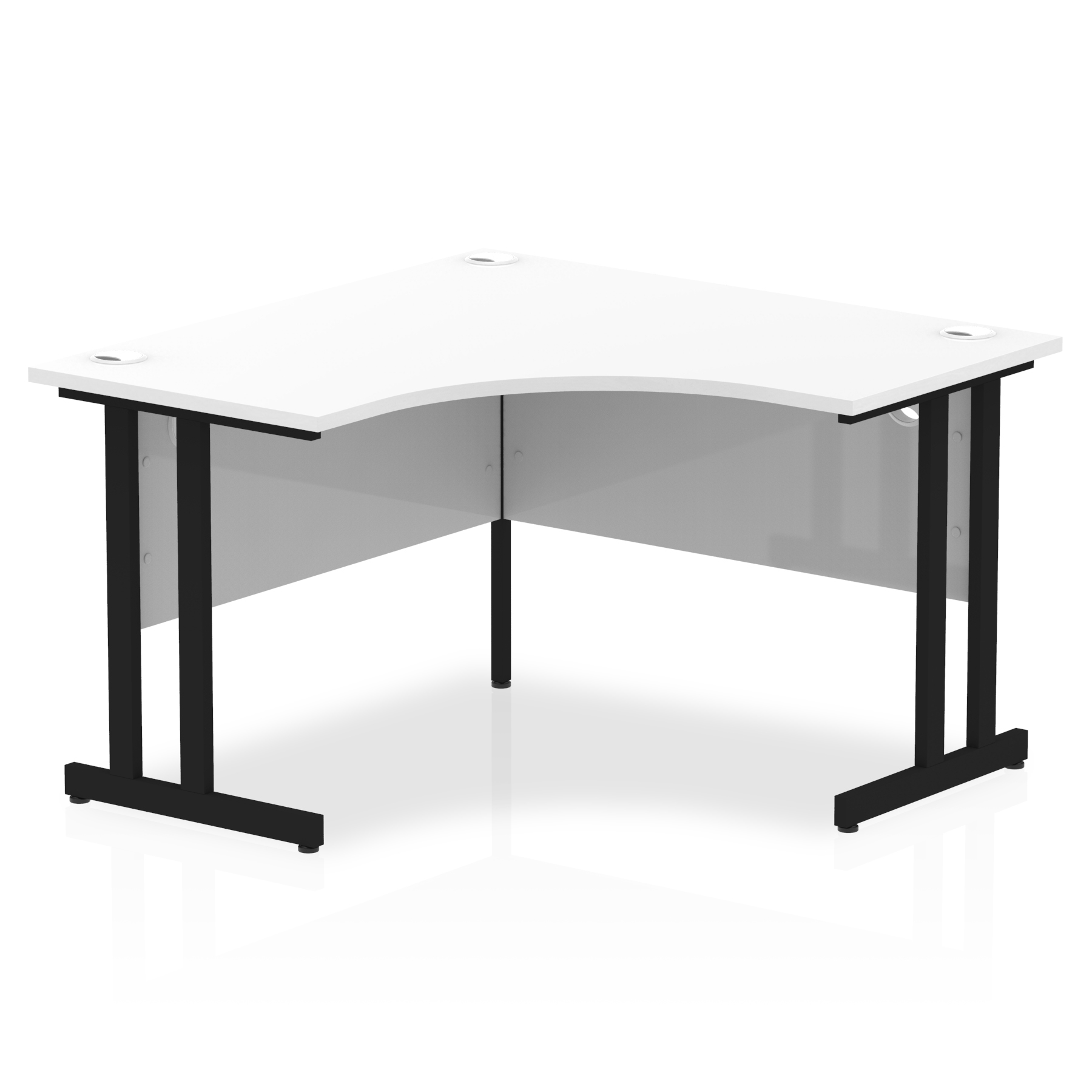 White / Black Frame