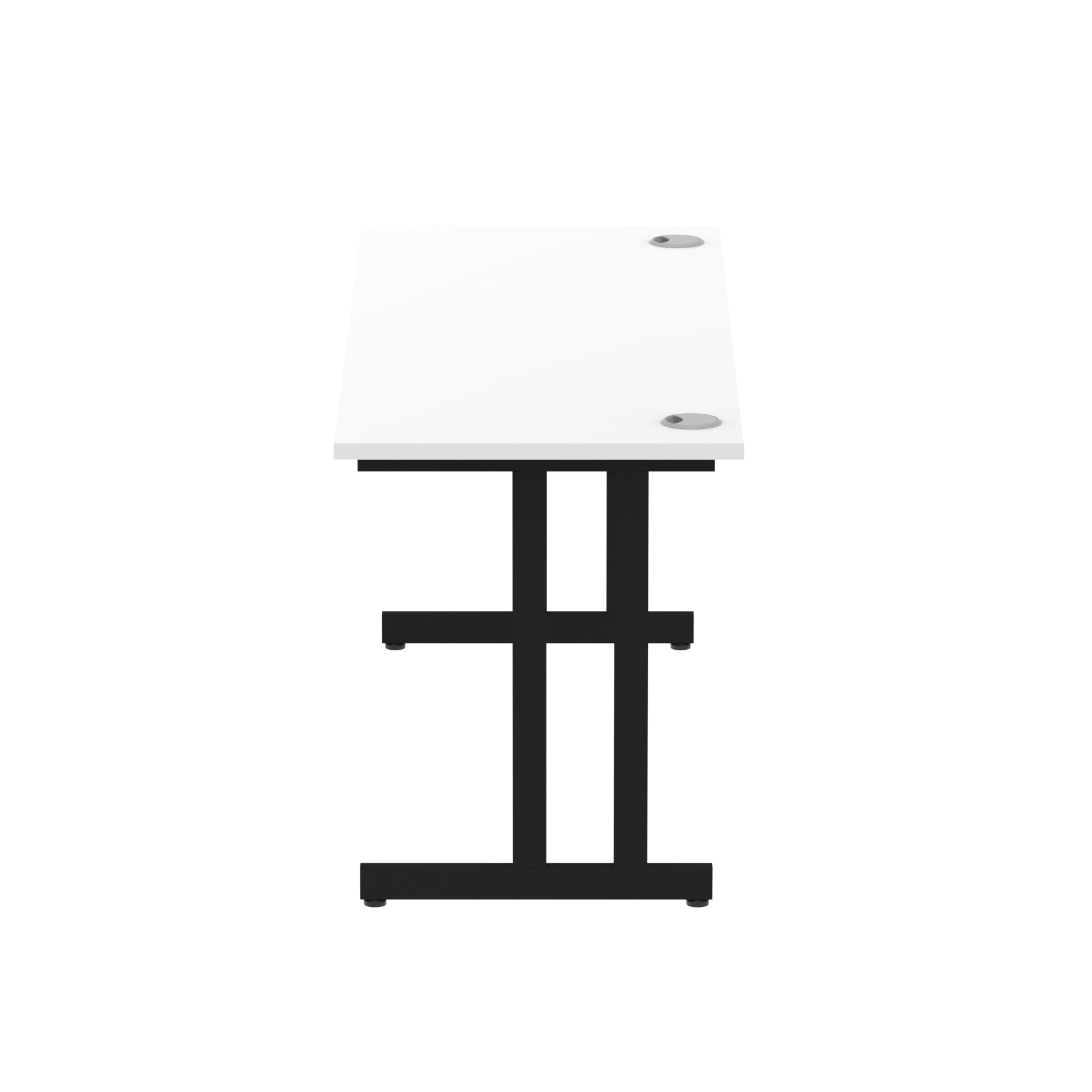 White / Black Frame
