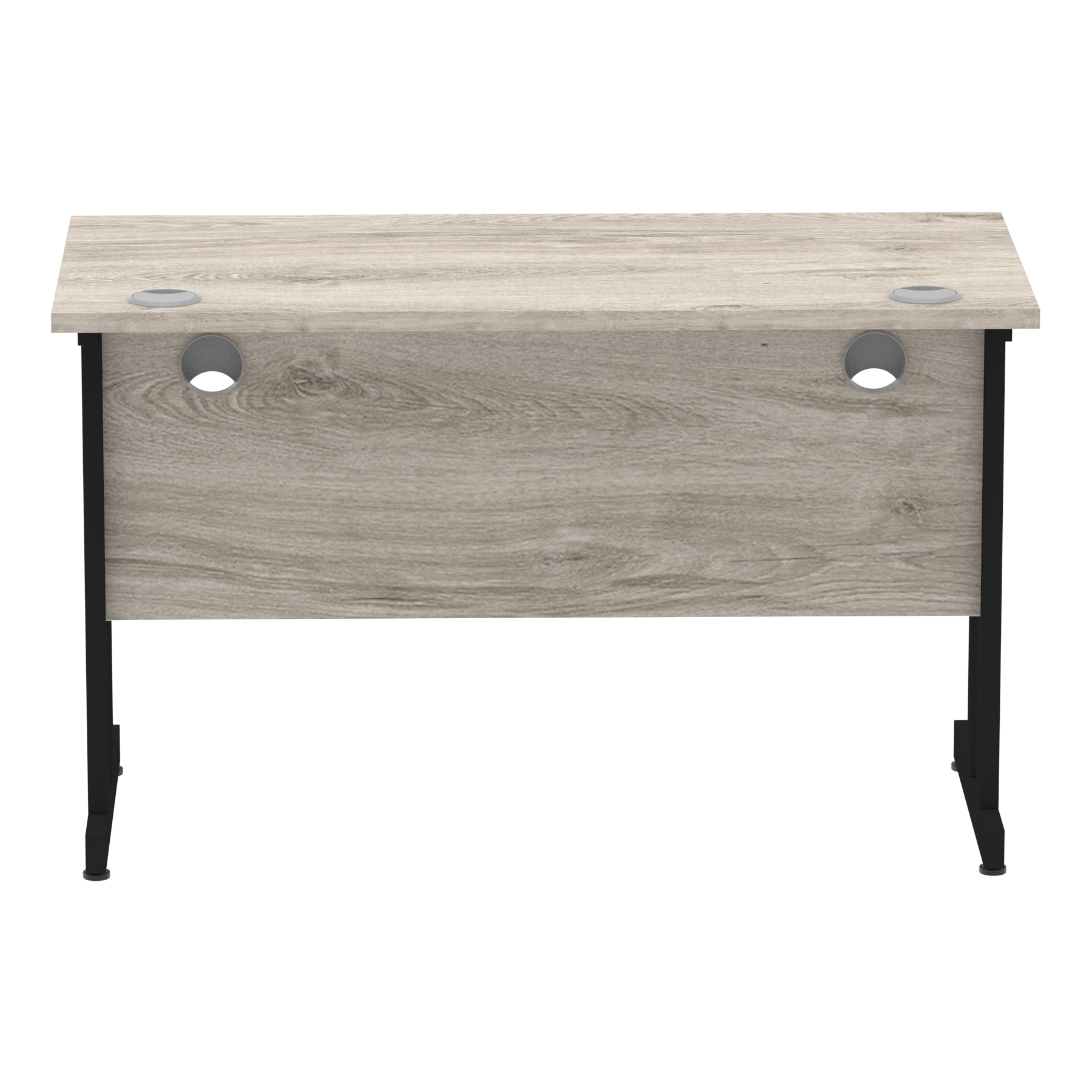 Grey Oak / Black Frame