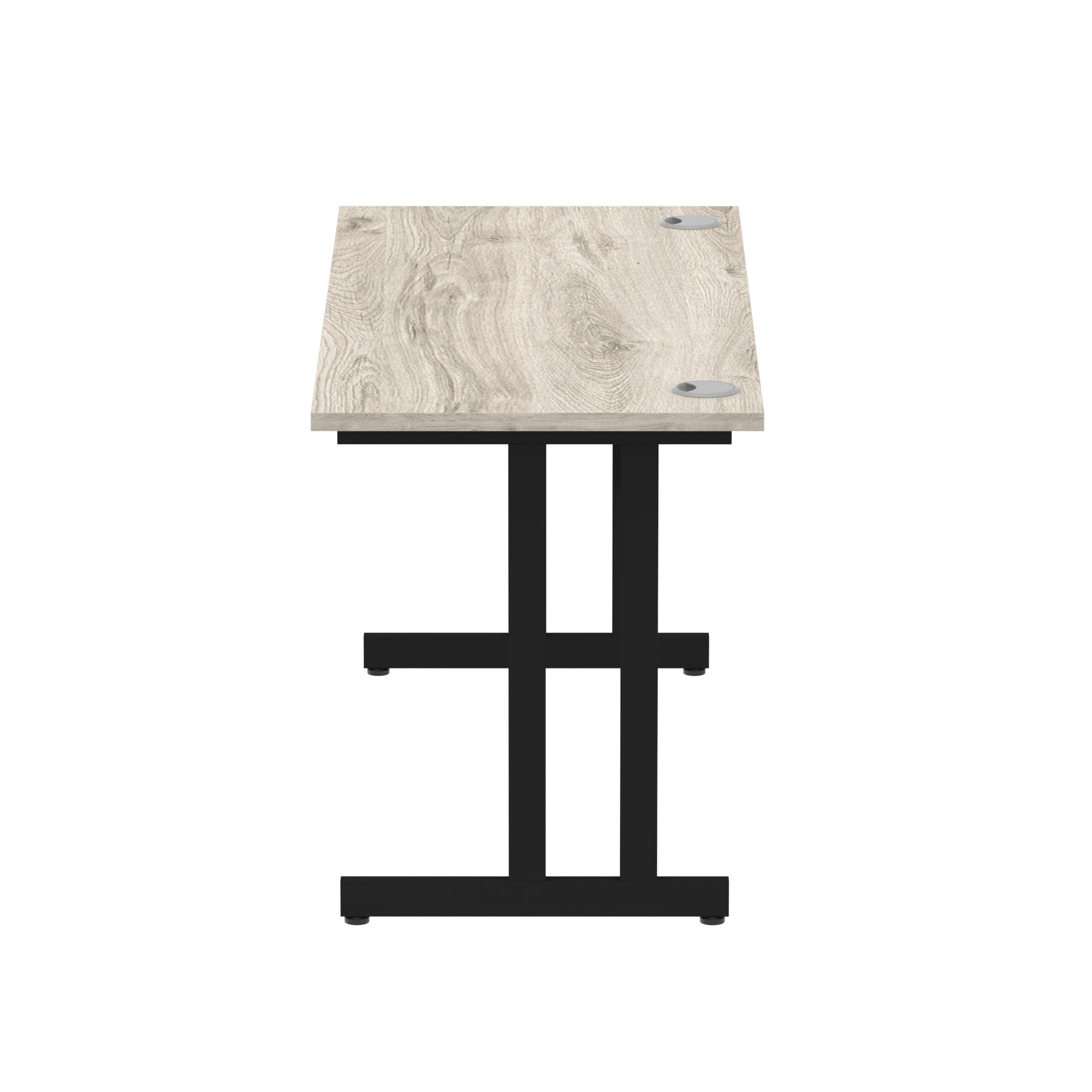 Grey Oak / Black Frame