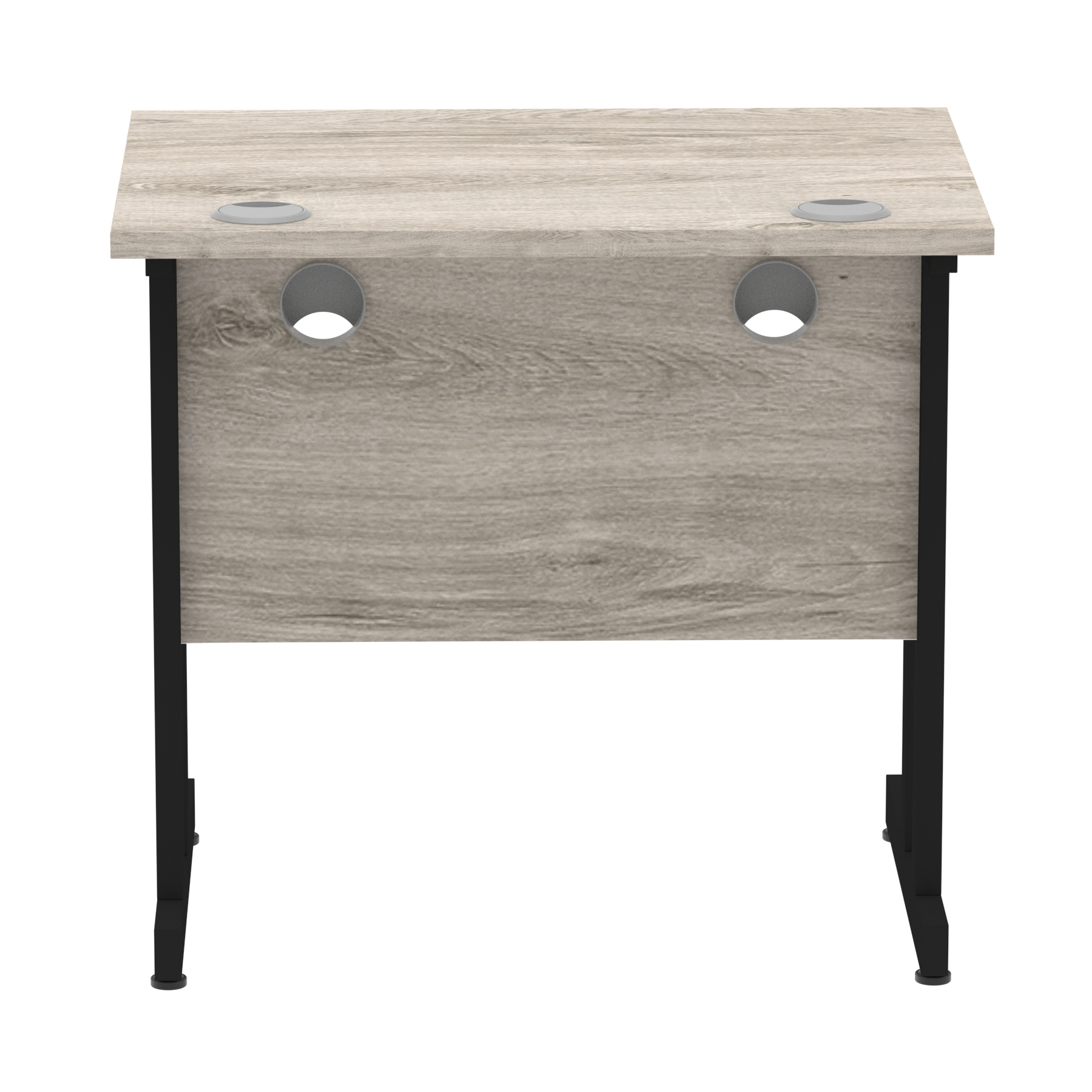 Grey Oak / Black Frame