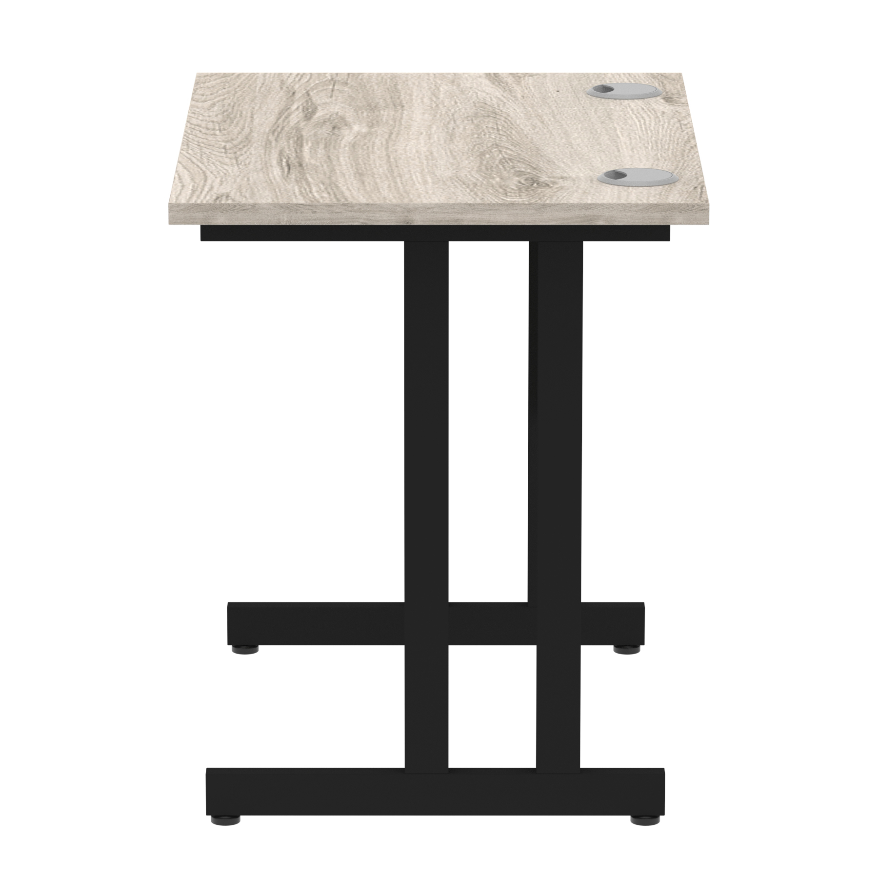 Grey Oak / Black Frame