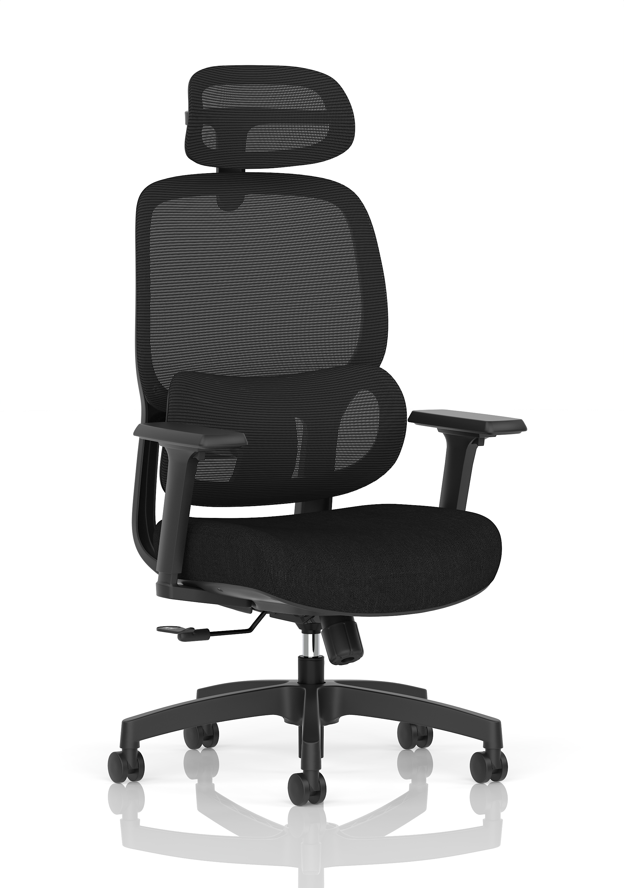 Rowan Mesh Back Chair — Black