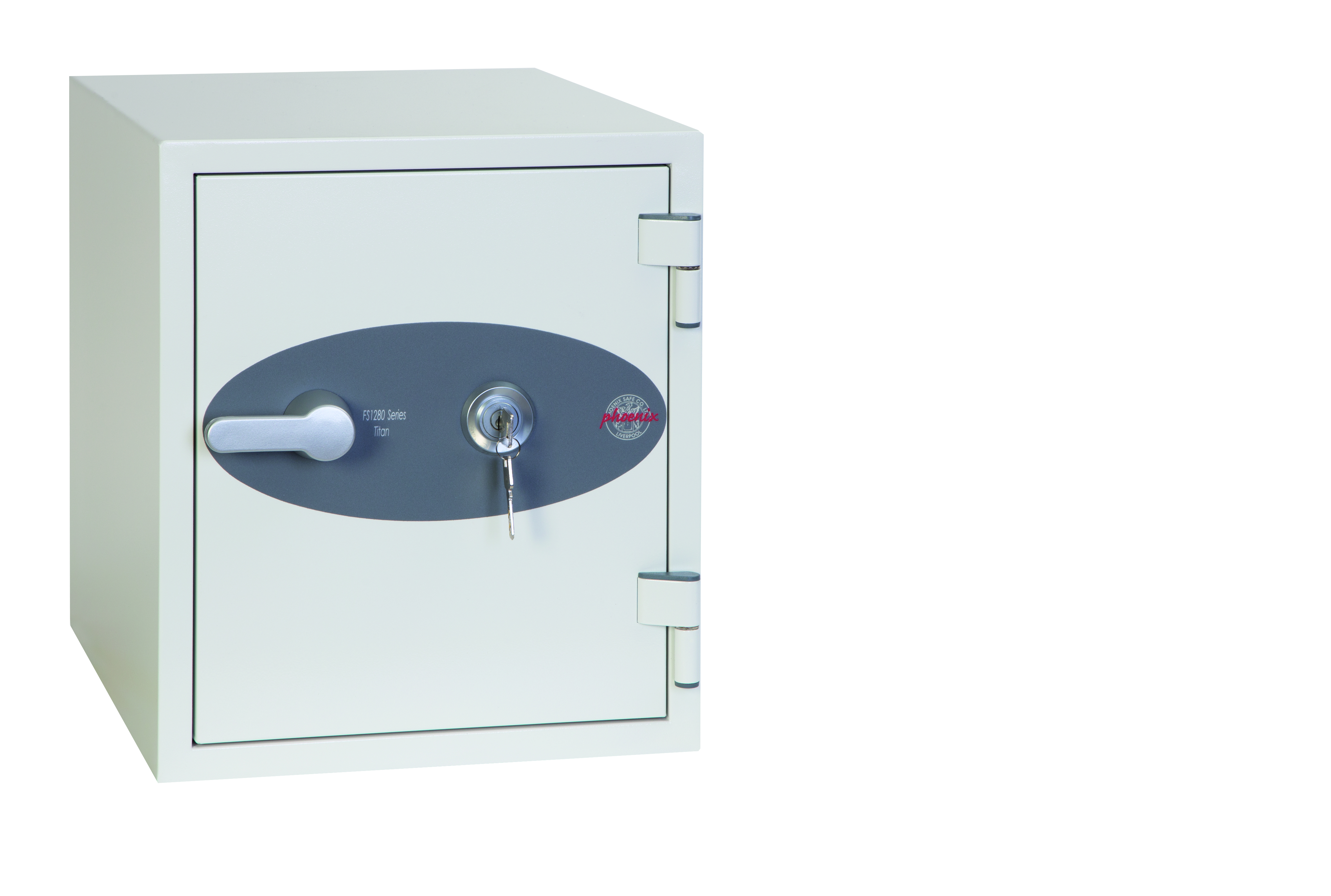 Phoenix Titan Fire & Security Safe — White
