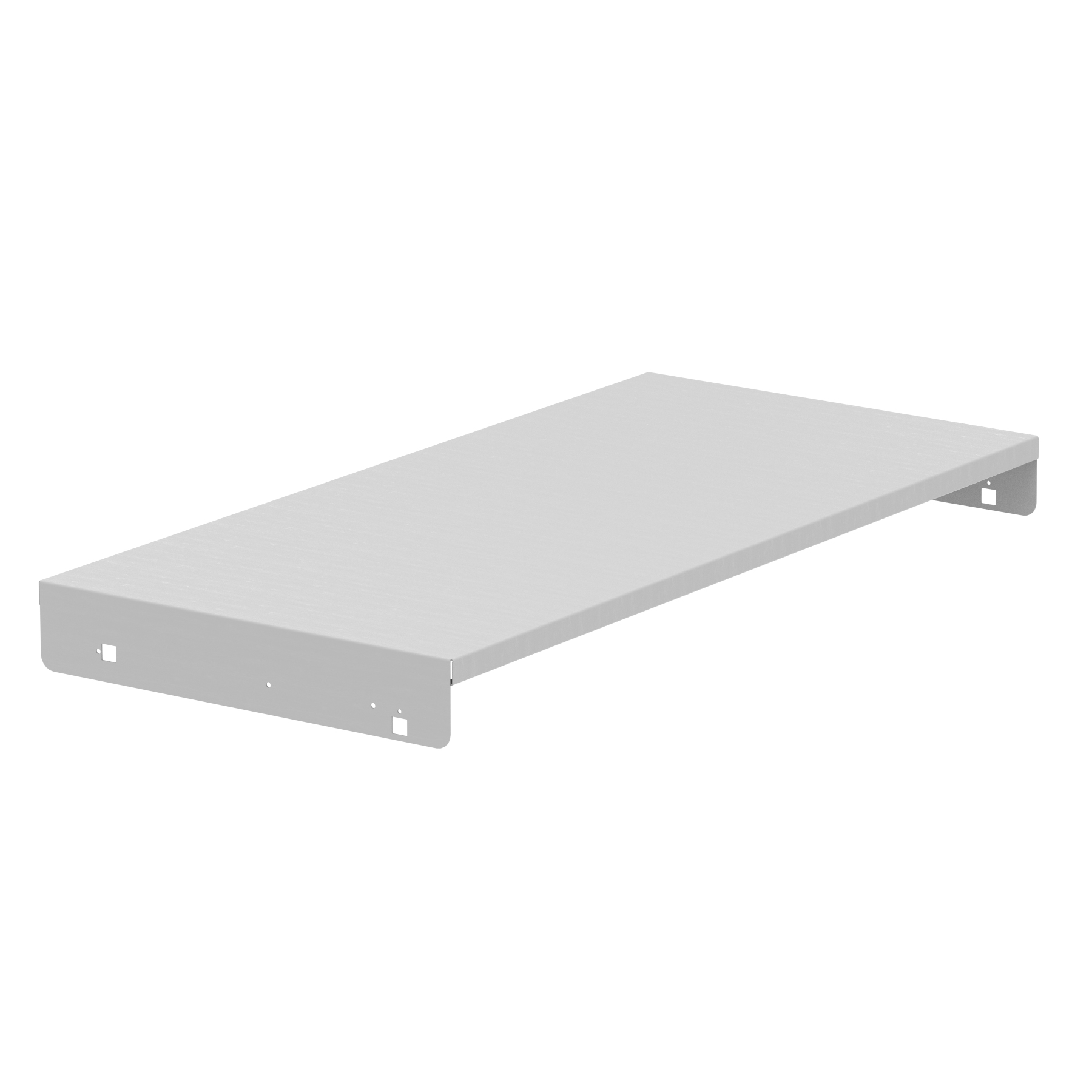 Qube Roll Out Reference Shelf — Light Grey