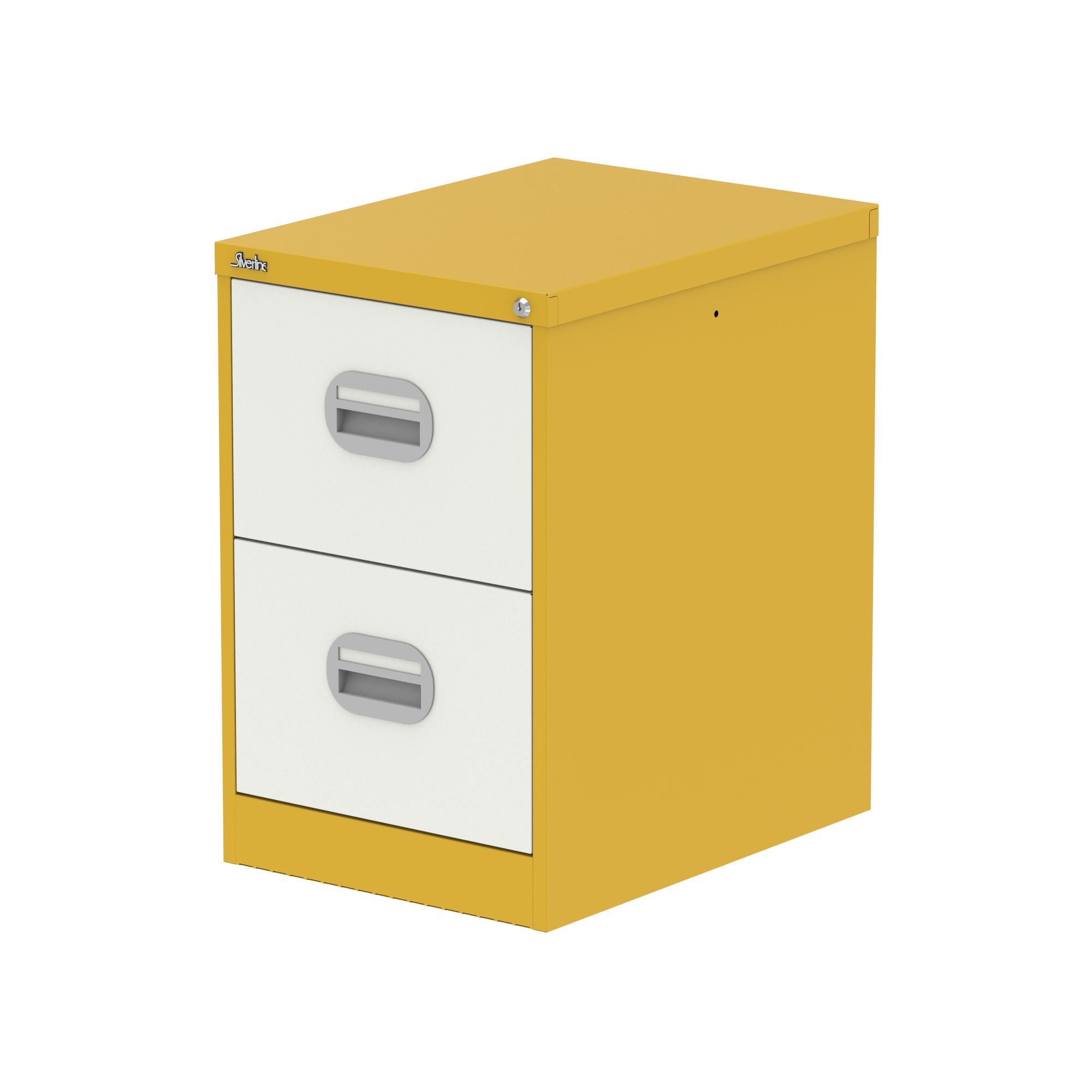 Lemon Yellow & Satin White