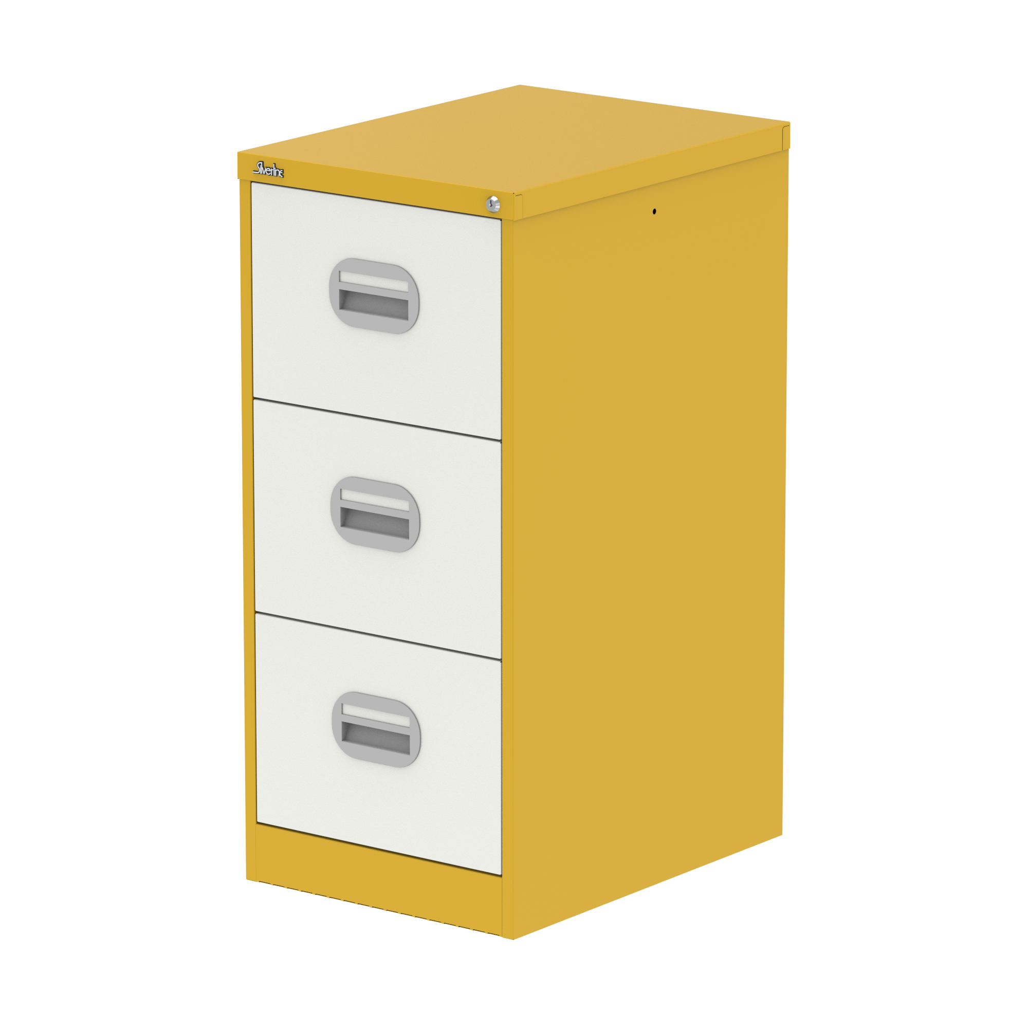 Lemon Yellow & Satin White