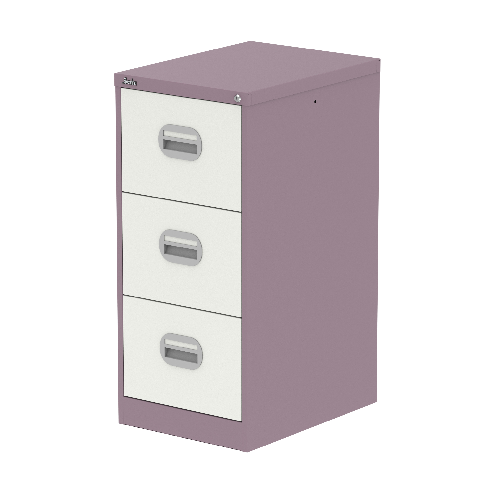 Pastel Violet & Satin White