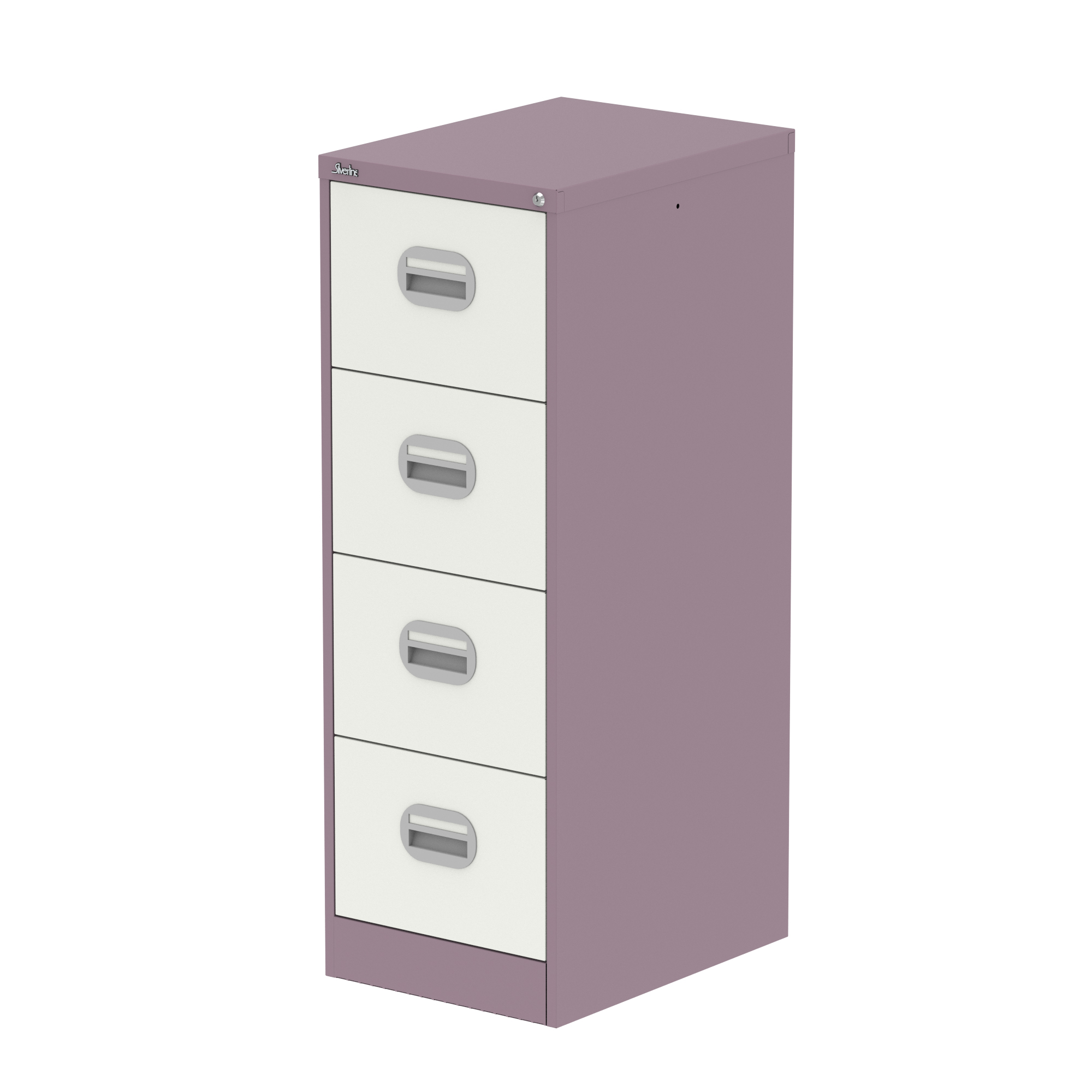 Pastel Violet & Satin White